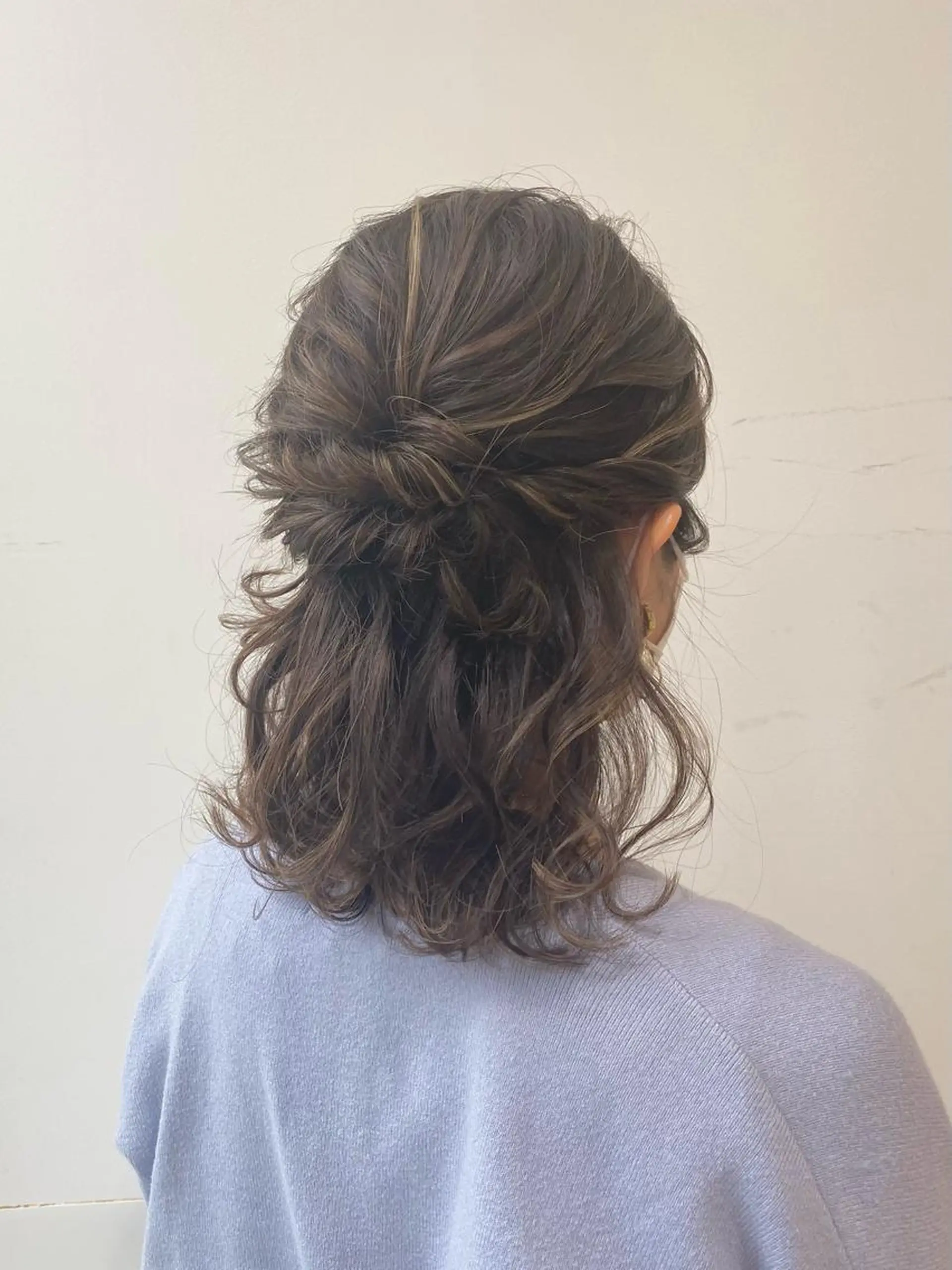 ヘアアレンジ 似合わせ艶髪カラー ❤️ハダユミのヘアスタイル