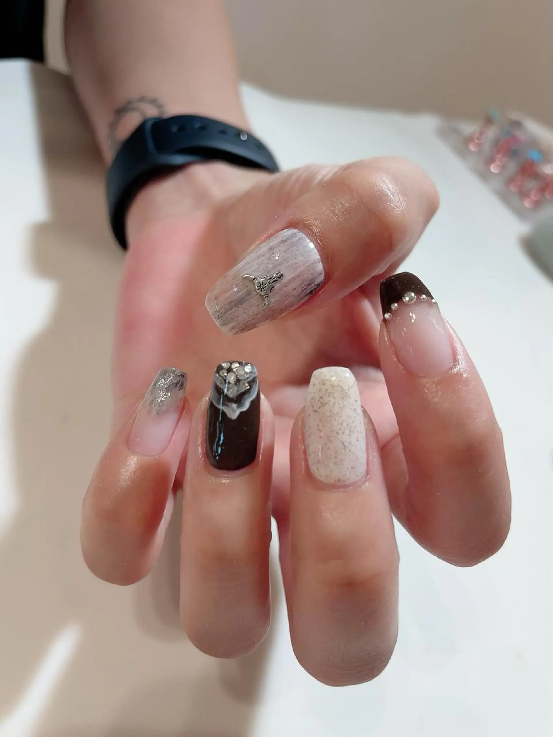 ネイル ニュアンスネイル ハンドネイル * haruのネイルデザイン