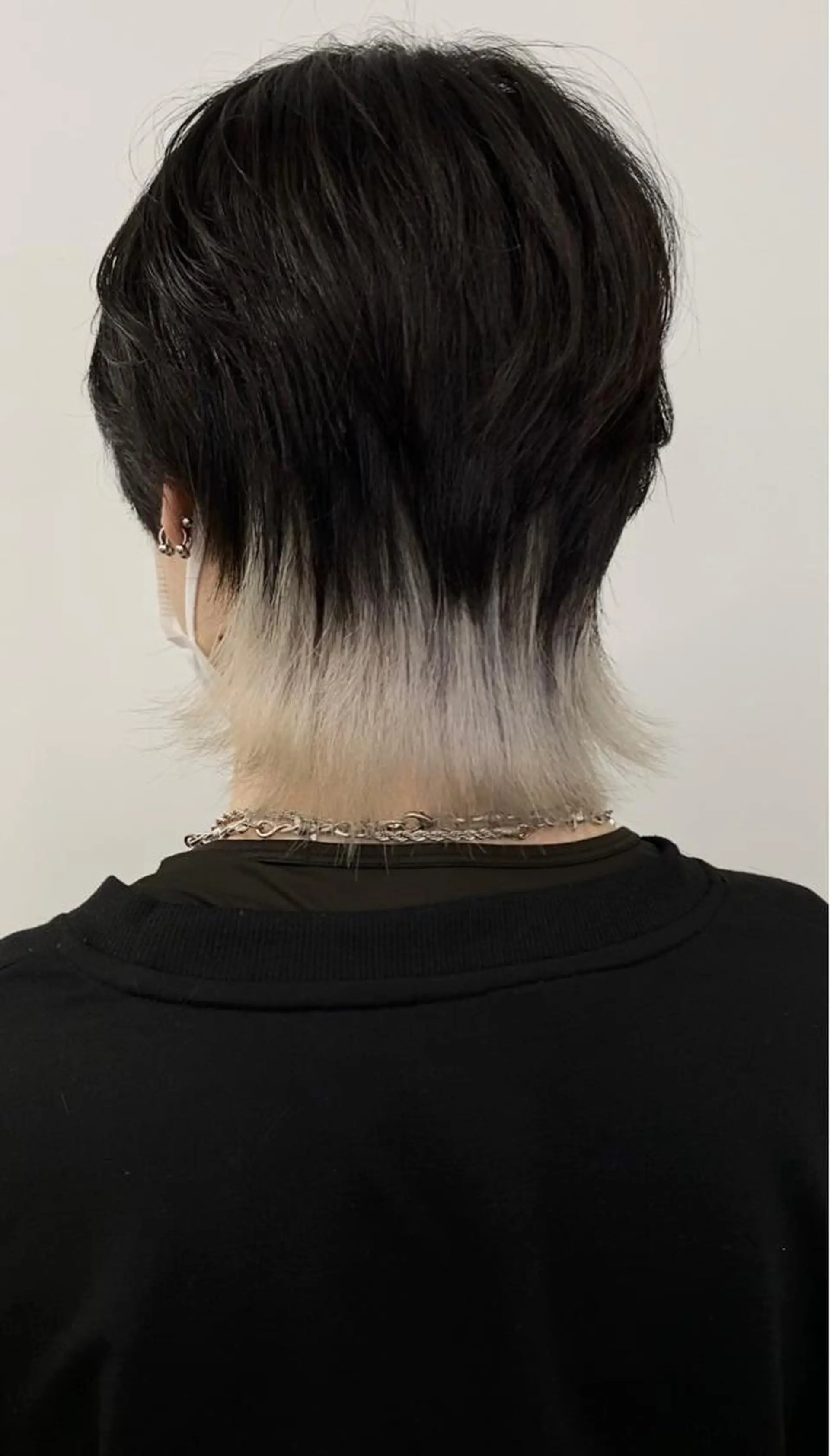 ショート カラー メンズ メンズブリーチ メンズウルフカット ブリーチ ウルフカット 最高峰ボブ/ 切りっぱなし/田野のヘアスタイル