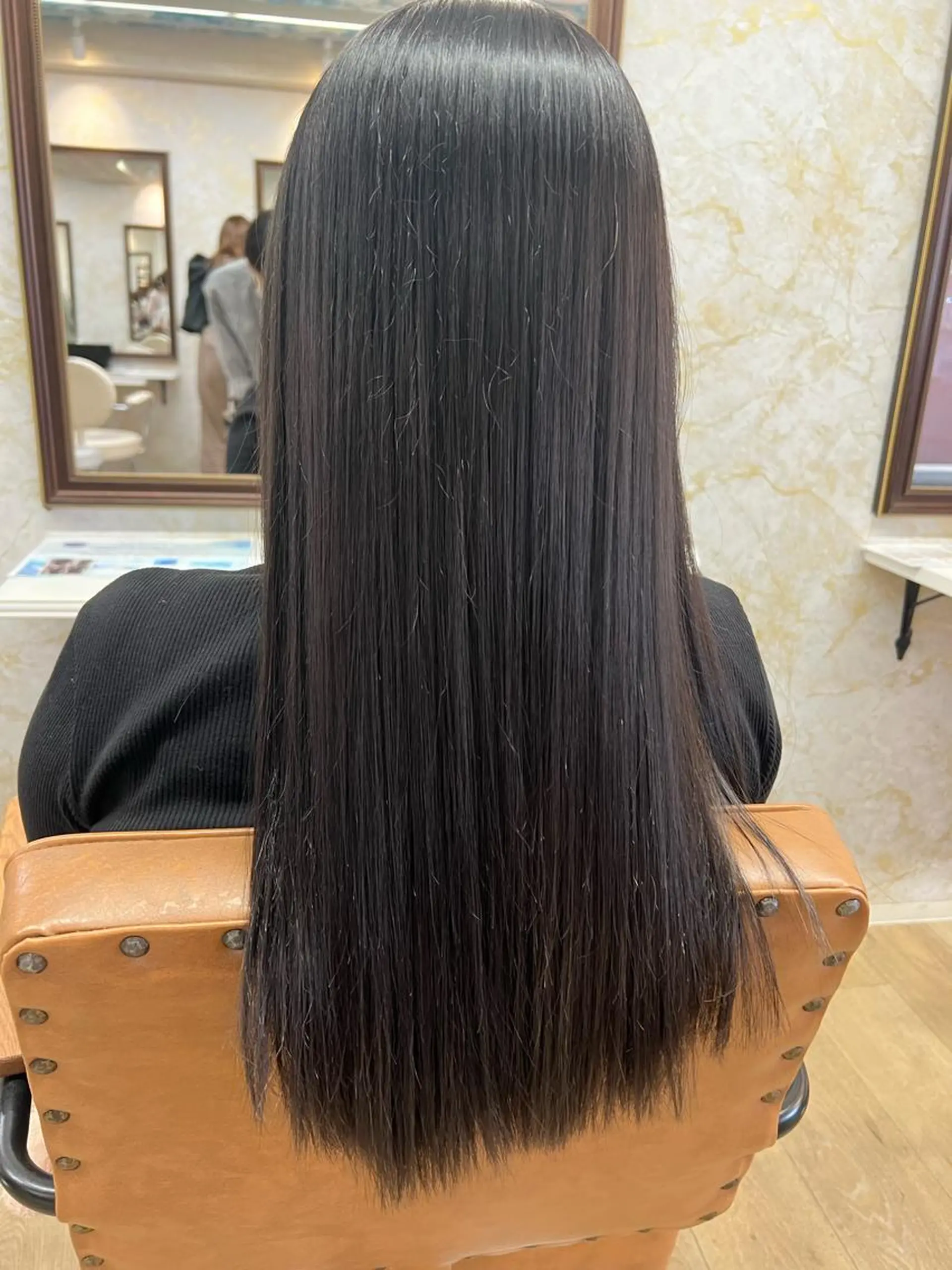 ロング 髪質改善/ メンズカット・パーマのヘアスタイル