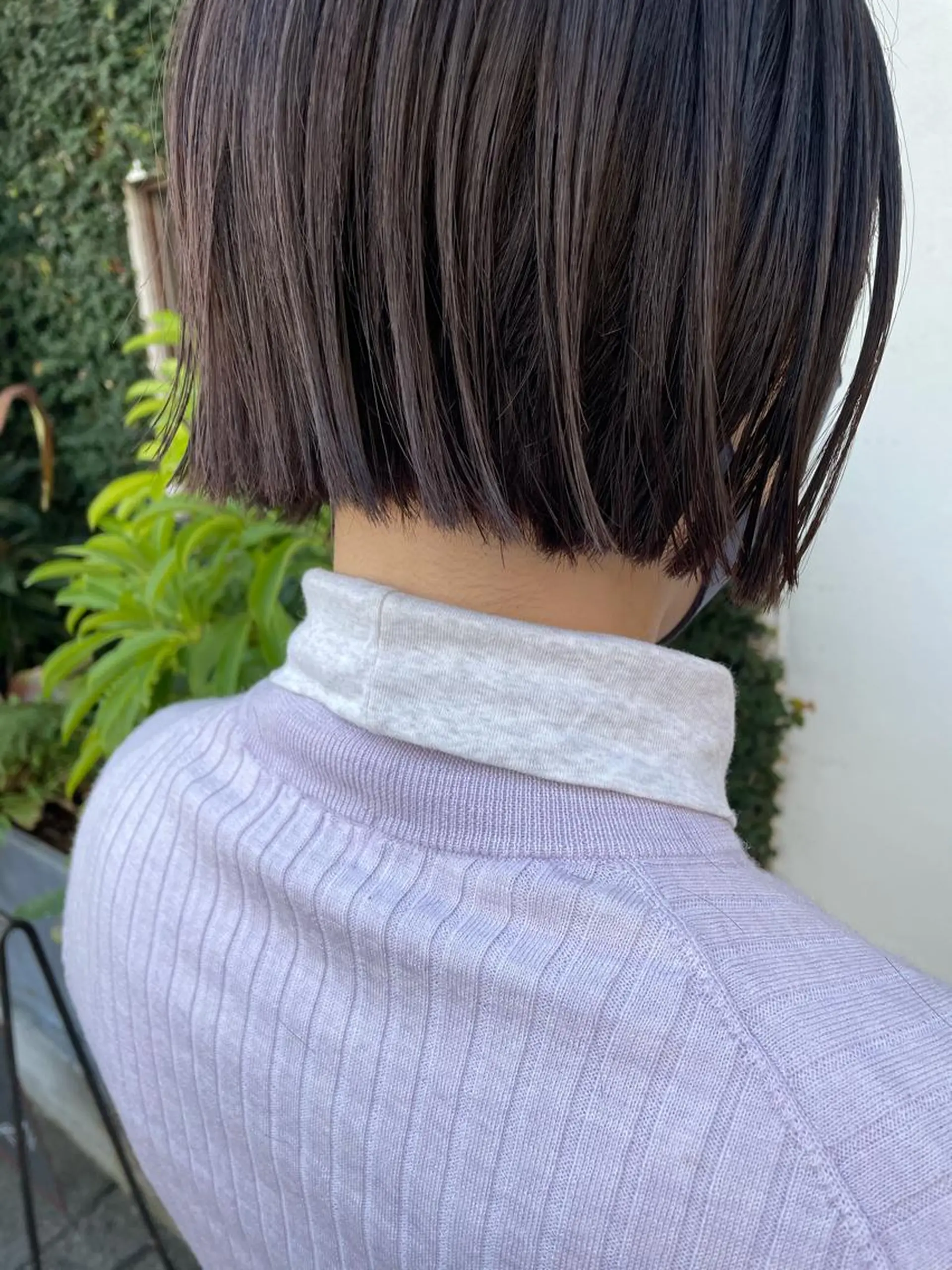 ショート カラー アッシュ ラベンダーカラー ラベンダーアッシュ カット ヘアカラー トリートメント tatsumi/ボブ ウルフ/レイヤーのヘアスタイル