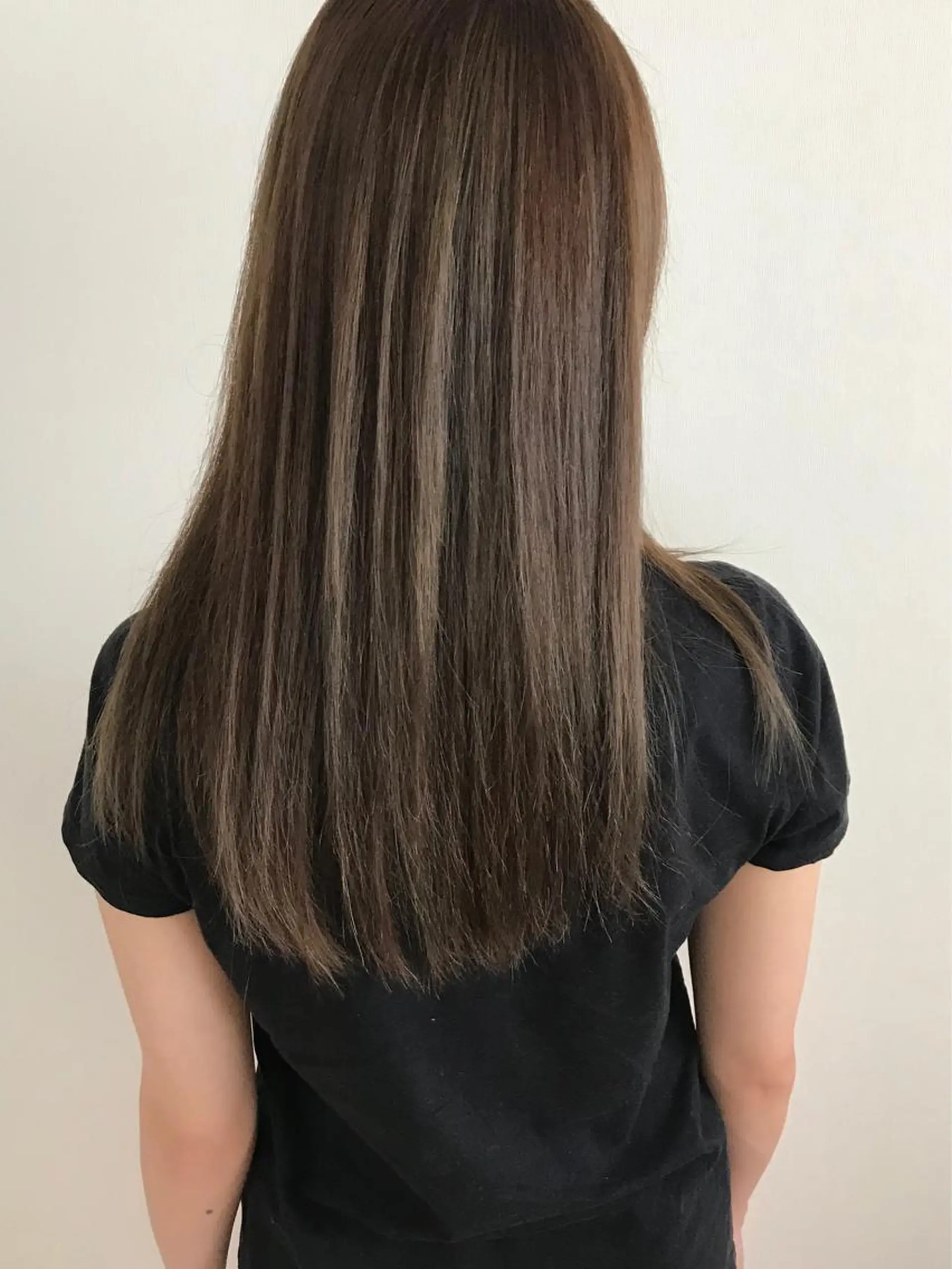 ロング ハイライト 大橋 タツヤのヘアスタイル