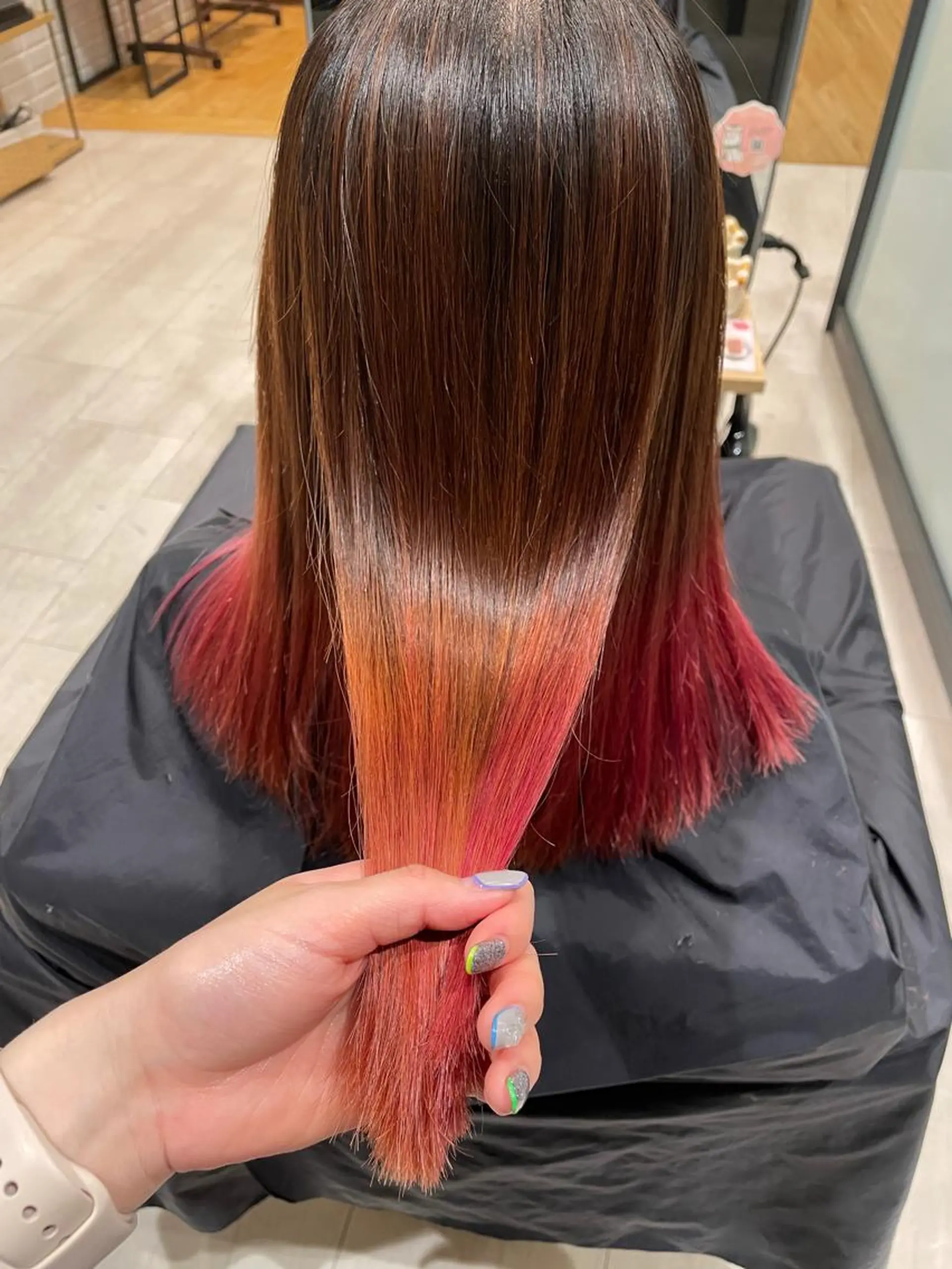 ロング コトネ🫧 韓国風レイヤーカットのヘアスタイル