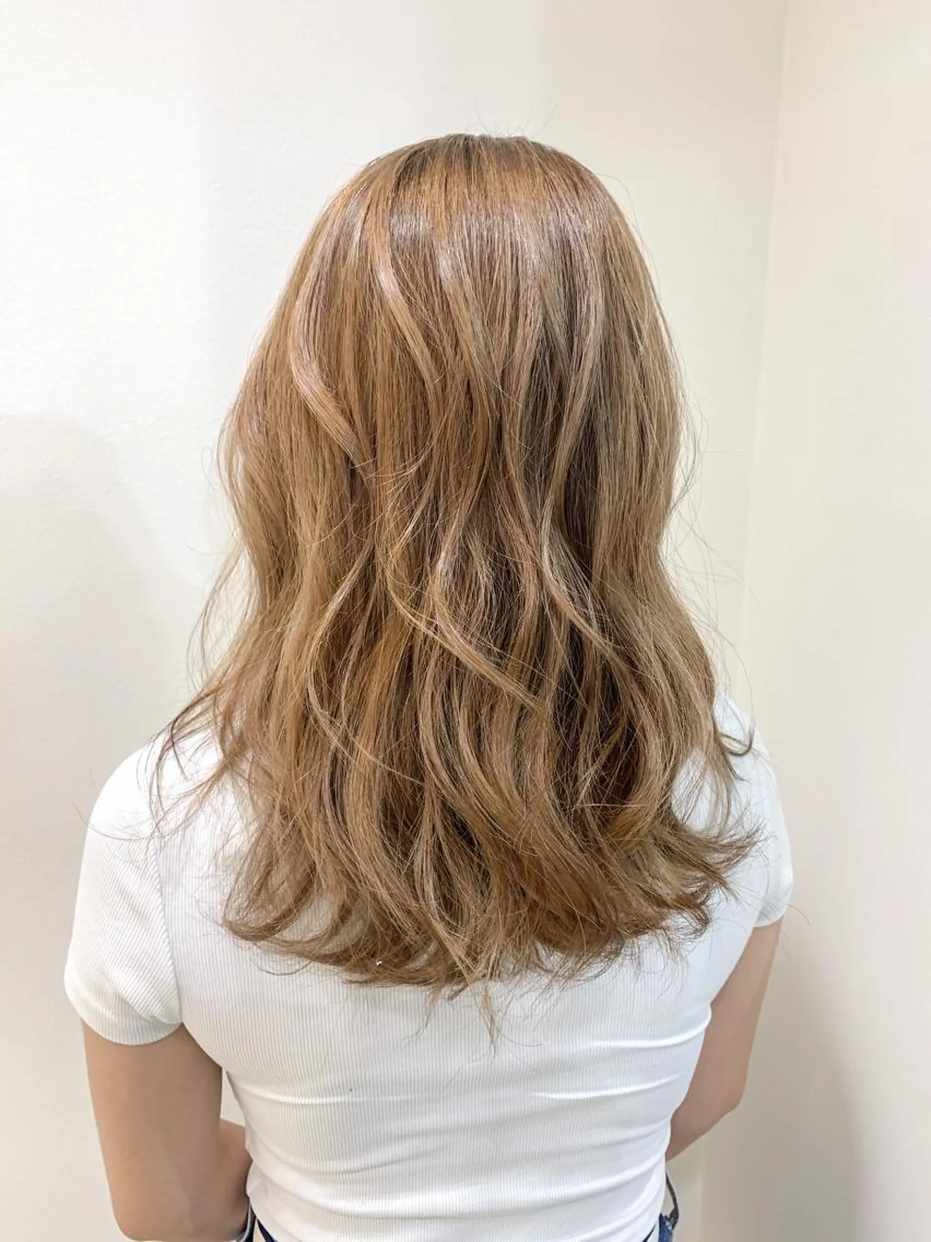 ロング カラー 縮毛矯正/髪質改善 /韓国風　山川春輝のヘアスタイル