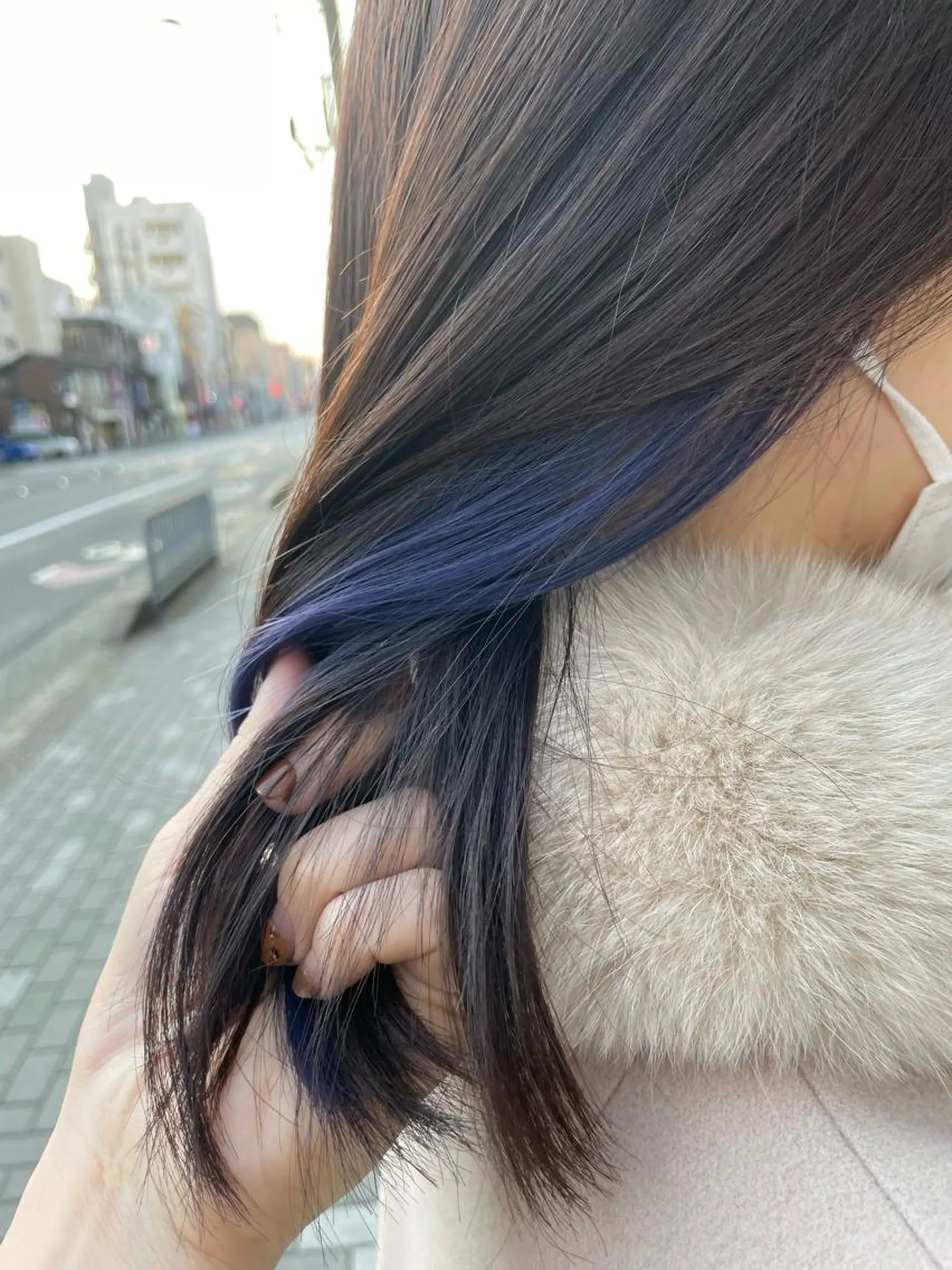 セミロング カラー インナーカラー Lico hair 【烏丸丸太町】小西のヘアスタイル