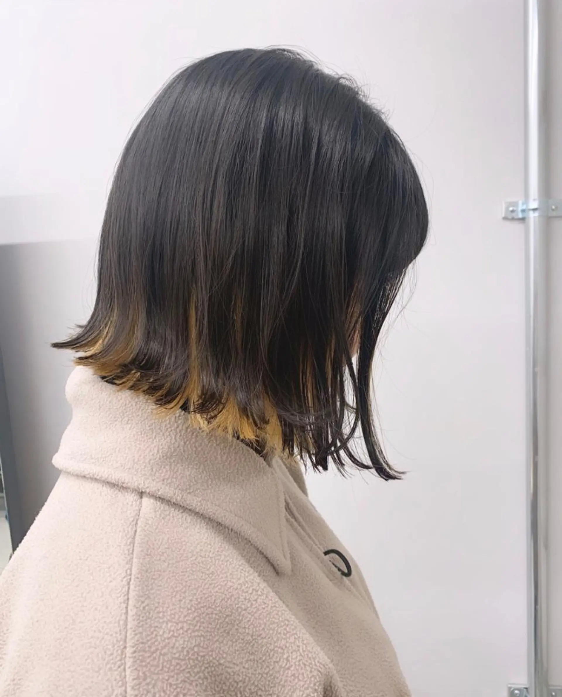 カラー 透明感/オリーブ/ グレージュ/YUKAのヘアスタイル