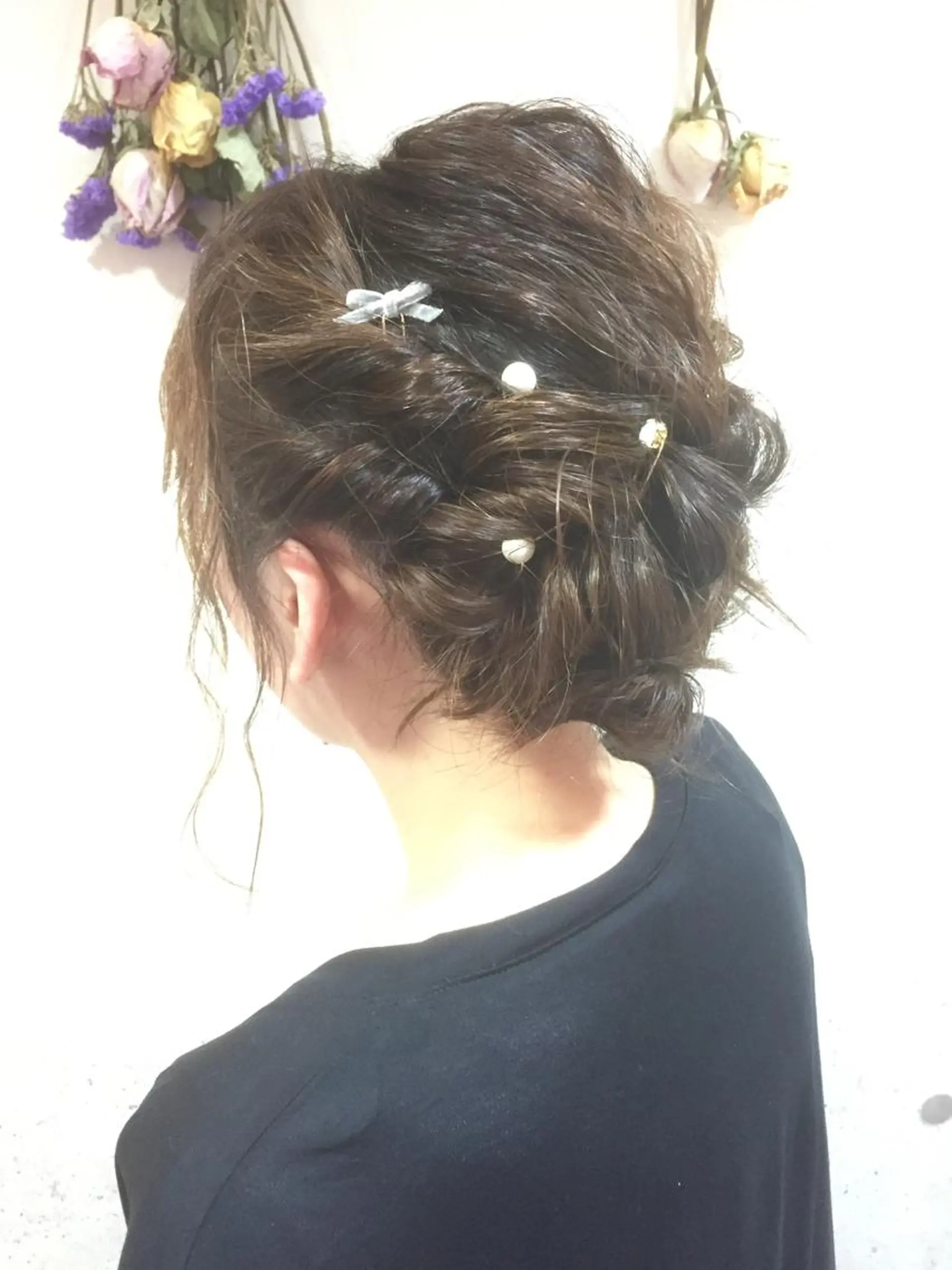 ロング カラー パーマ ヘアアレンジ 可愛いを作る神 ナオヒロのヘアスタイル