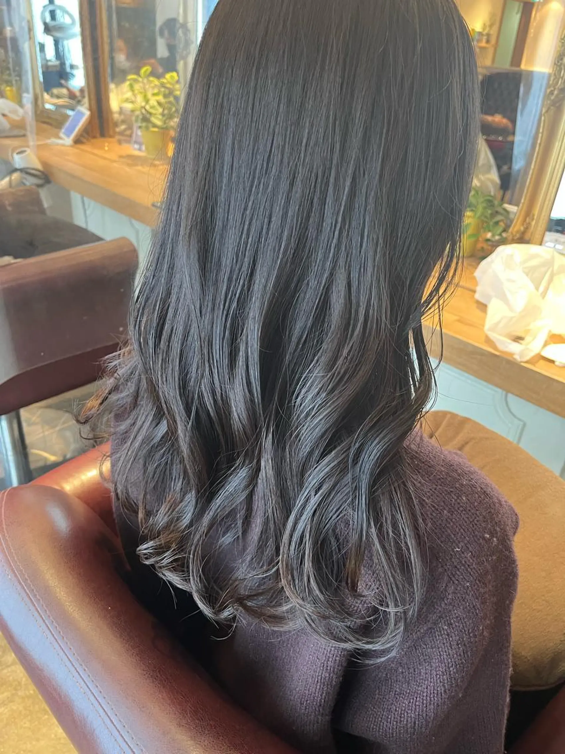 ロング カラー カット ヘアカラー トリートメント 銀座🤍ボブ/ ミディアム/佐野夢美のヘアスタイル