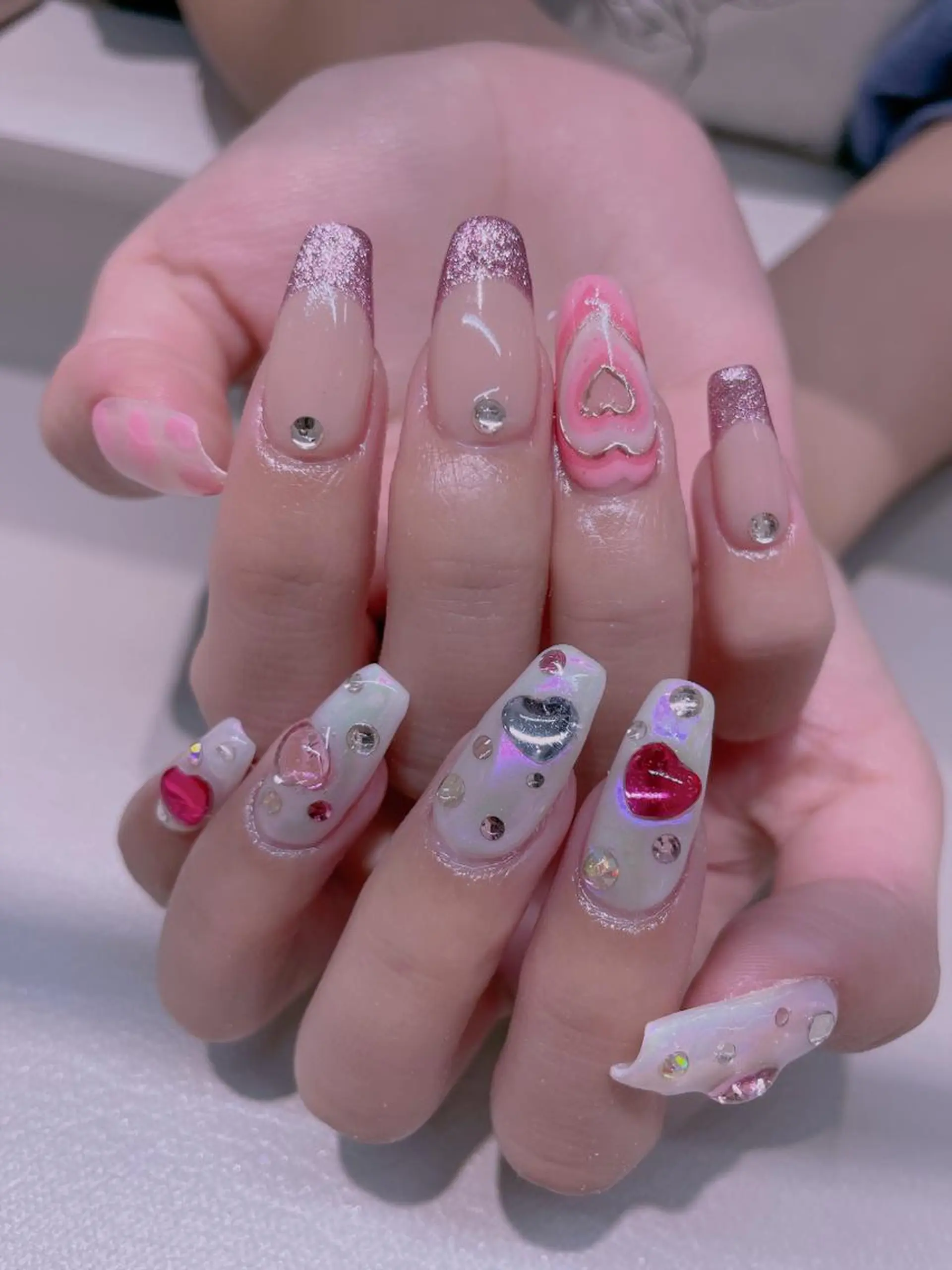 ネイル 長さだし専門店 M2　rikaのネイルデザイン