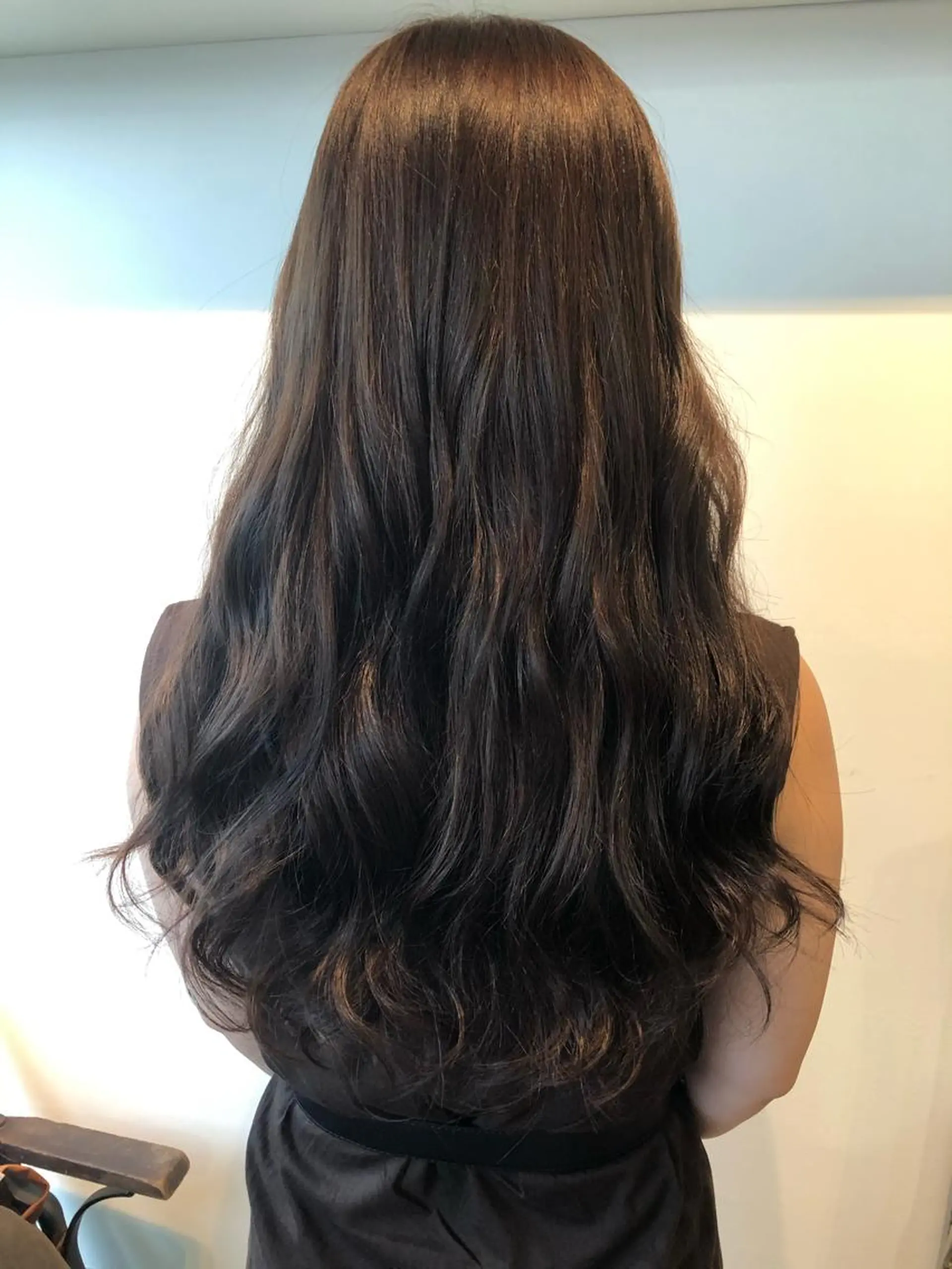 ロング カラー ブラウンカラー チョコレートブラウン 💐パーソナルカラー /市橋加菜💐のヘアスタイル