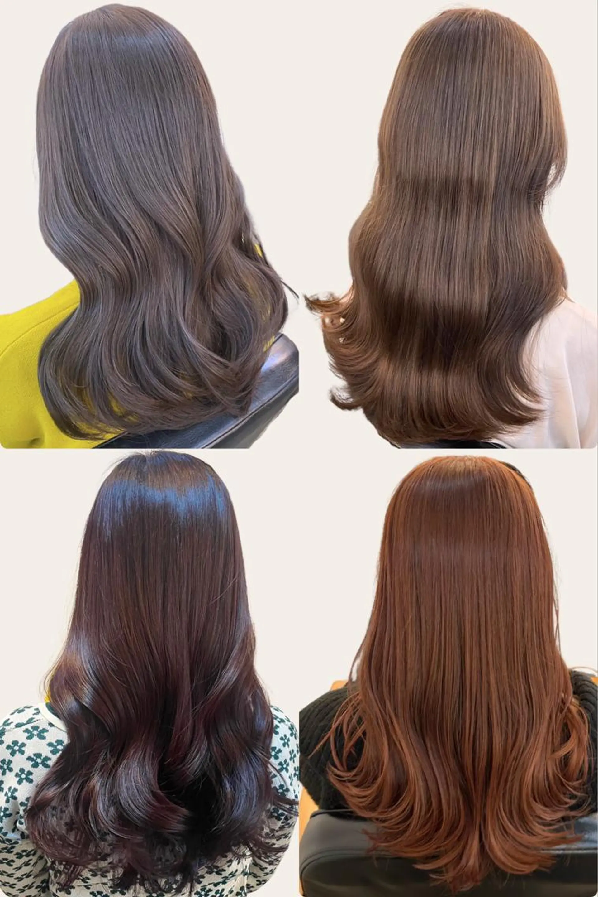 ミディアム カット ヘアカラー トリートメント レイヤー/ボブ/ 透明感カラー/ニワのヘアスタイル