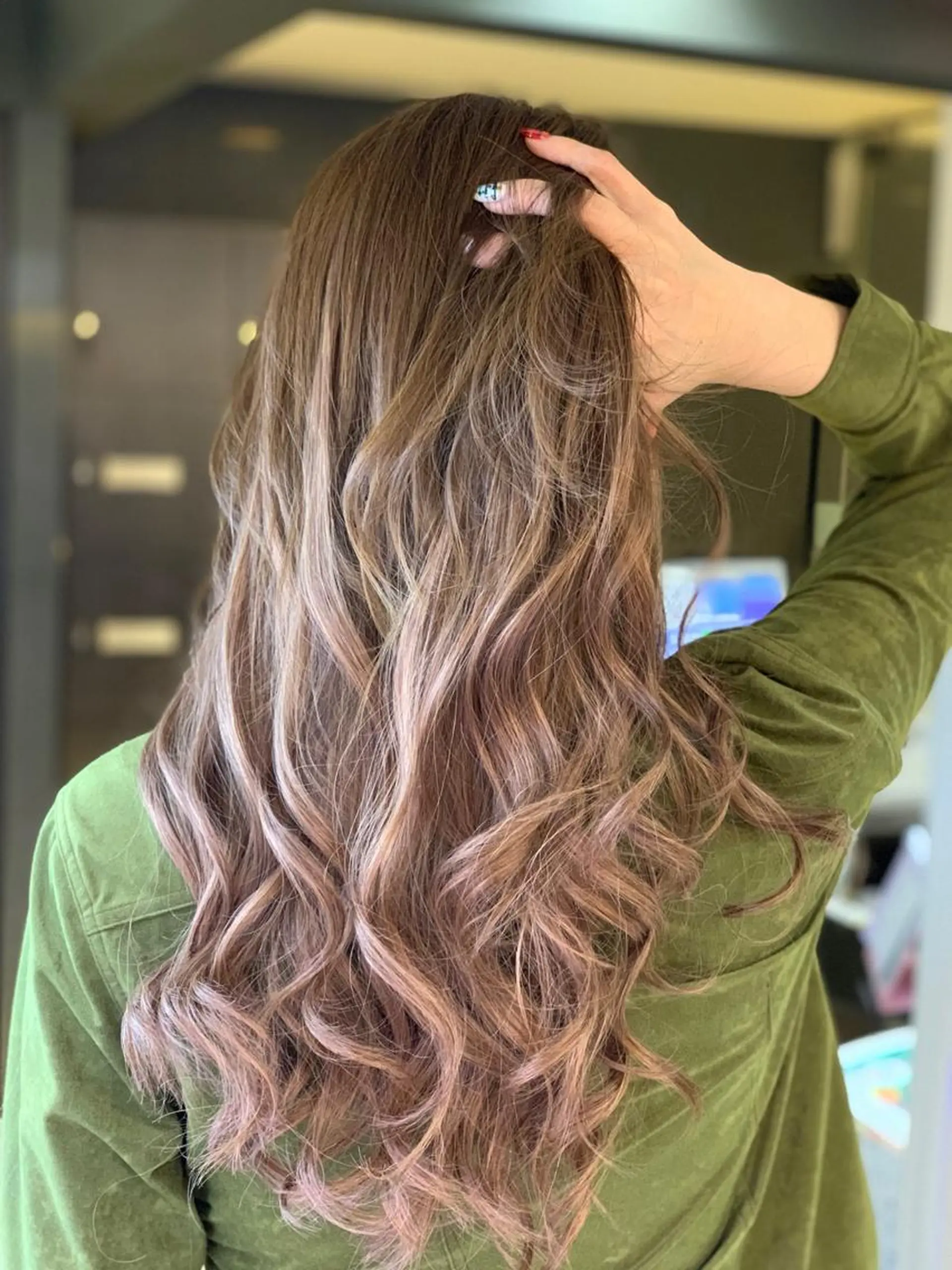 ロング シールエクステ エクステ ❤️MASAKO❤️ 🌸🩷エクステ🩷のヘアスタイル