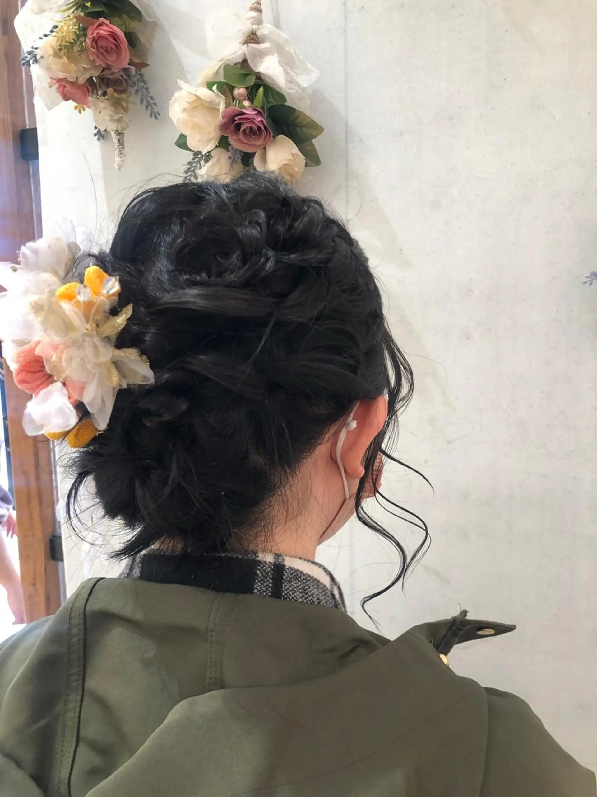 ミディアム ヘアアレンジ 🩵ANELA東口 齋藤琴音💚のマツエク・マツパデザイン