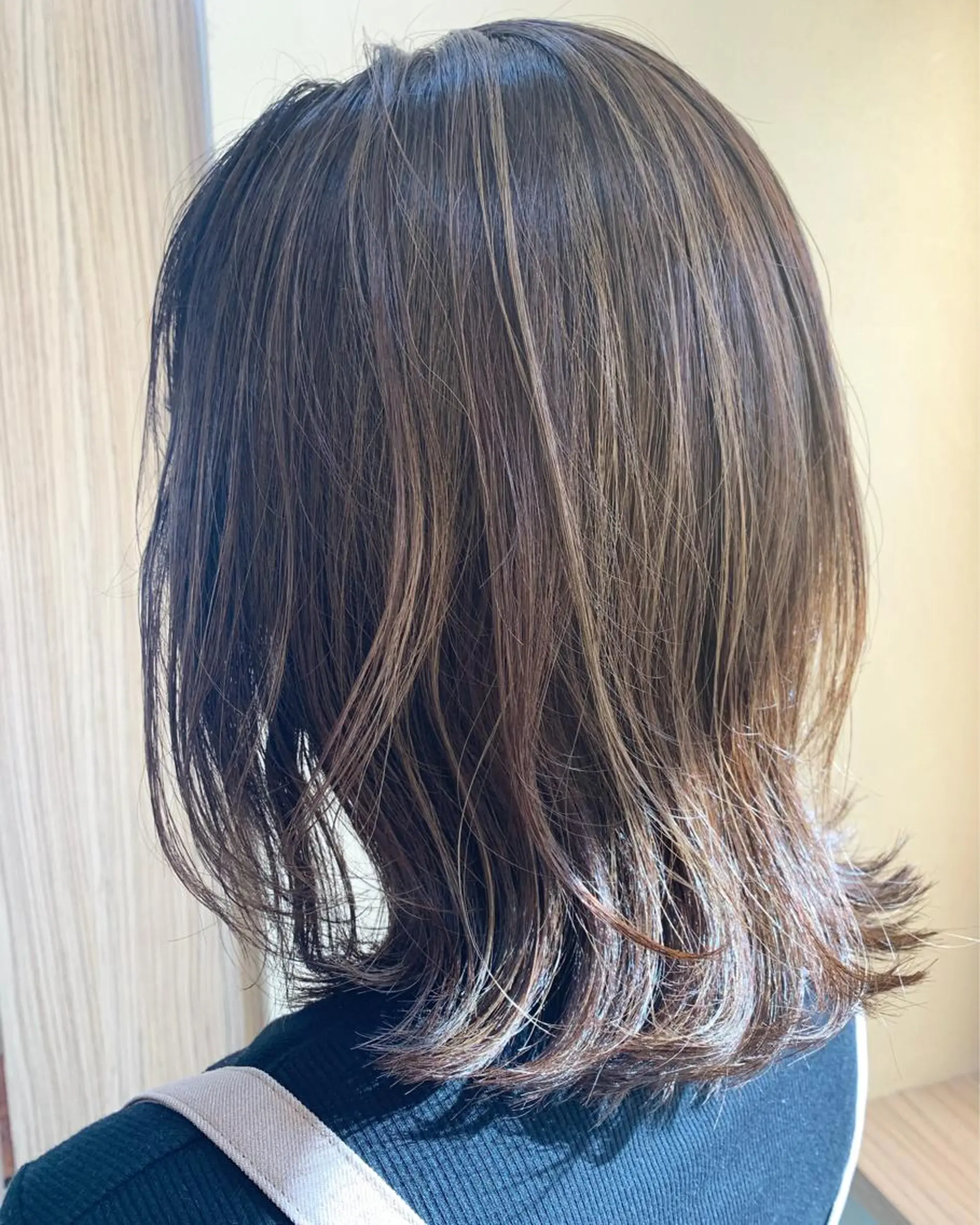 セミロング カラー カット ヘアカラー トリートメント ヘアセット 🌸スタイリスト 山浦美恵のヘアスタイル