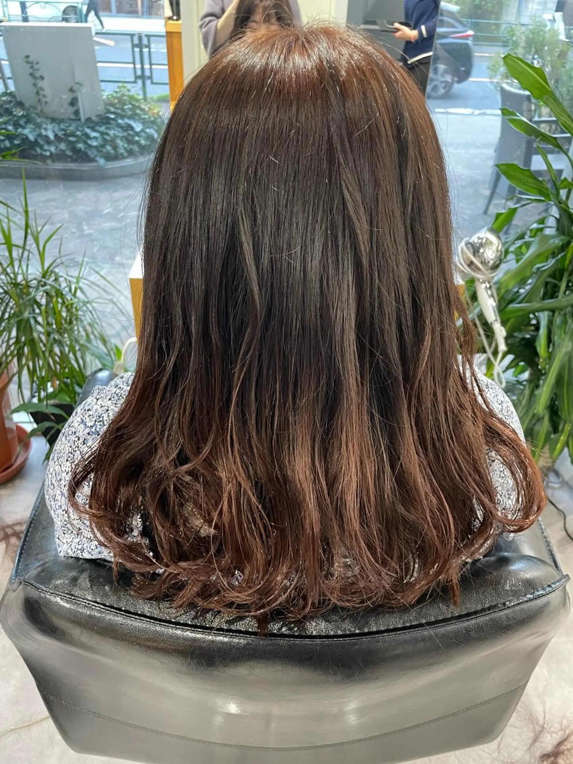 ロング カット ヘアカラー トリートメント 質感再生カラー/ 髪質改善/karinのヘアスタイル