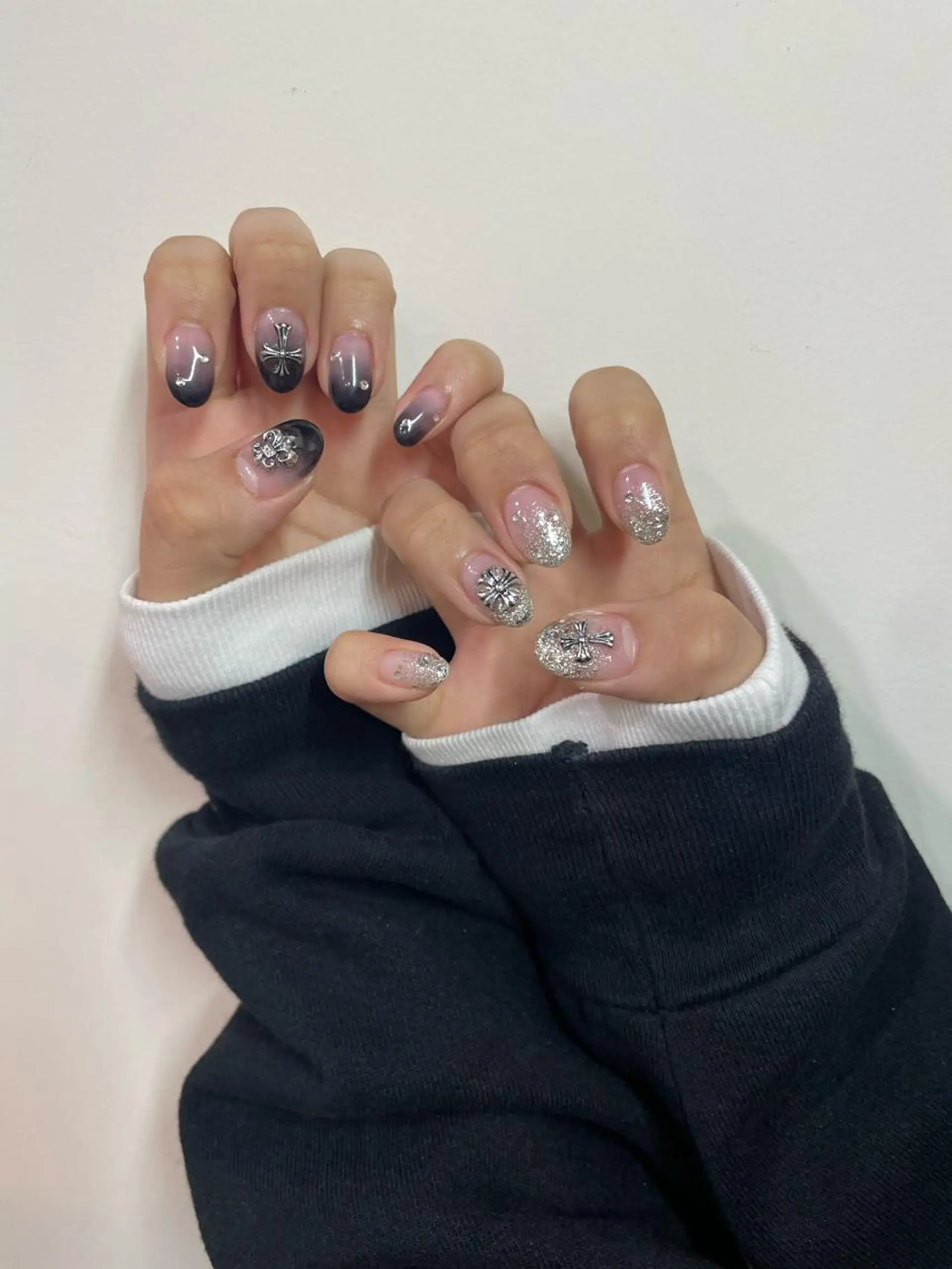 ネイル 持ち込み シンプルネイル SOL　nail イマナカのネイルデザイン