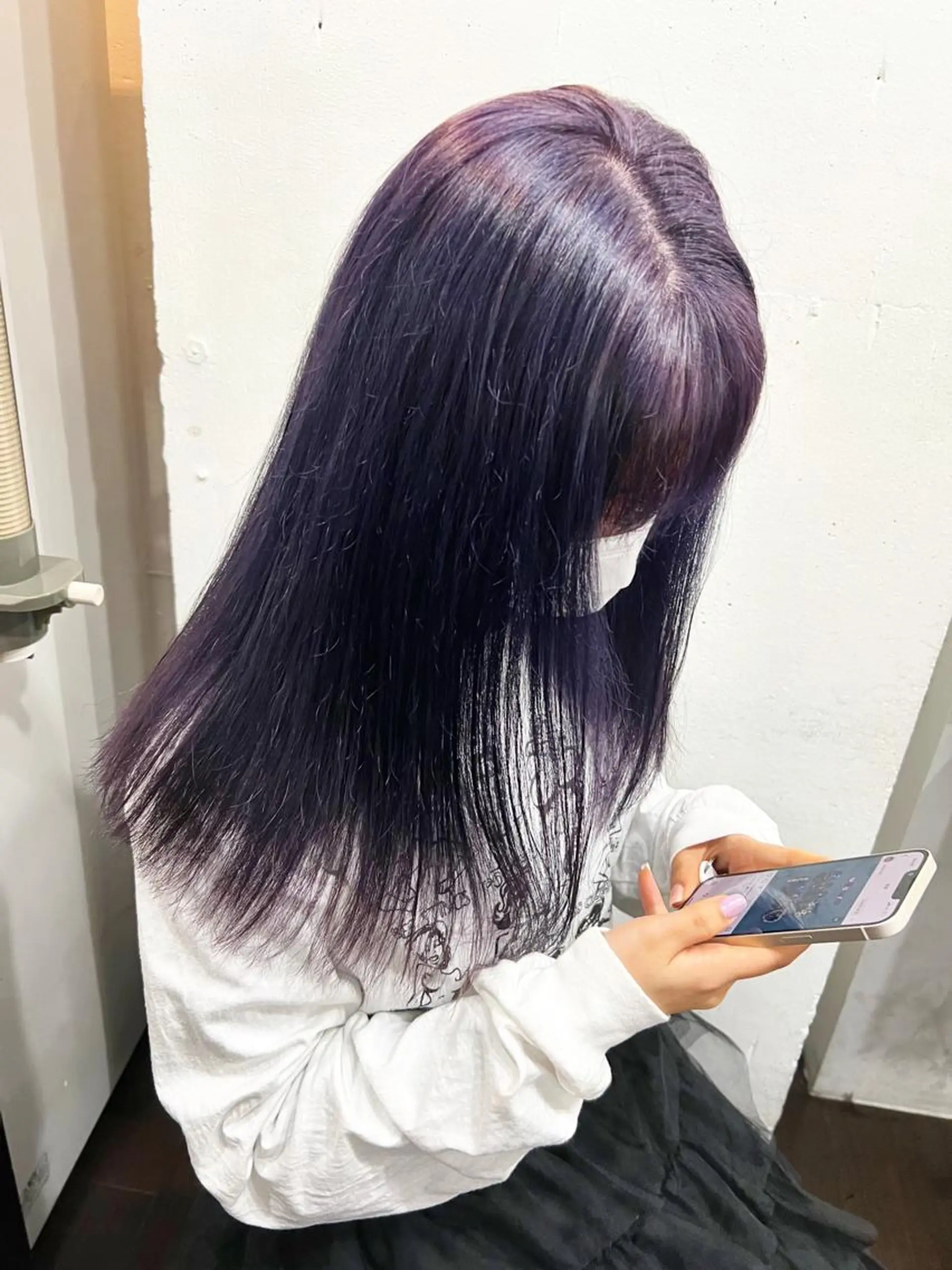 ロング カラー パーマ ヘアアレンジ 名古屋駅/トップス タイリスト/大黒拓哉のヘアスタイル