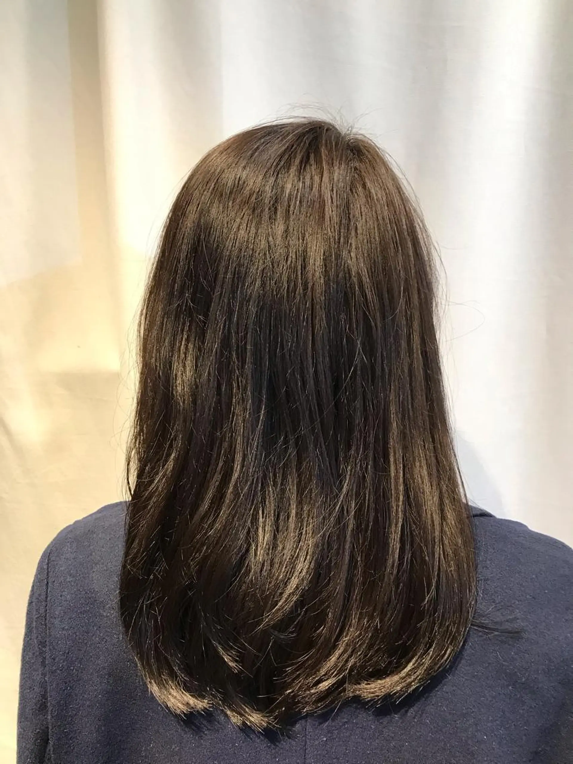 セミロング アッシュ 小杉輝/ショート /艶カラー✨のヘアスタイル