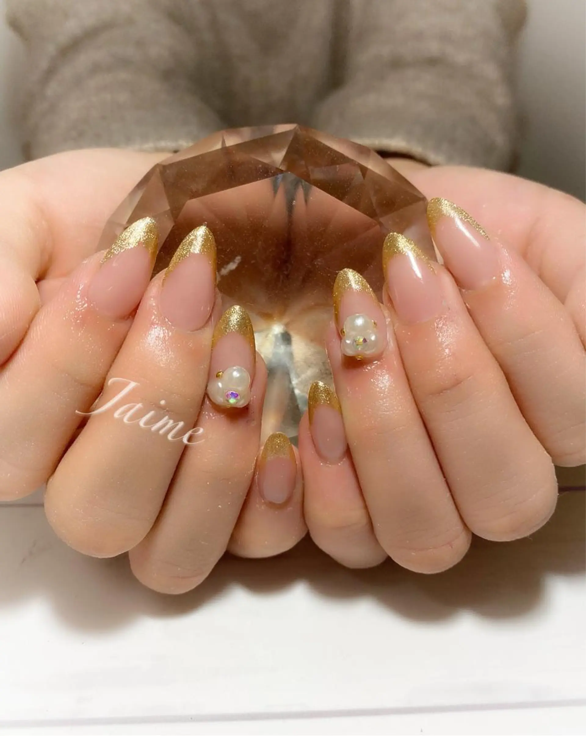 ネイル フレンチネイル Jaime Yuiのネイルデザイン