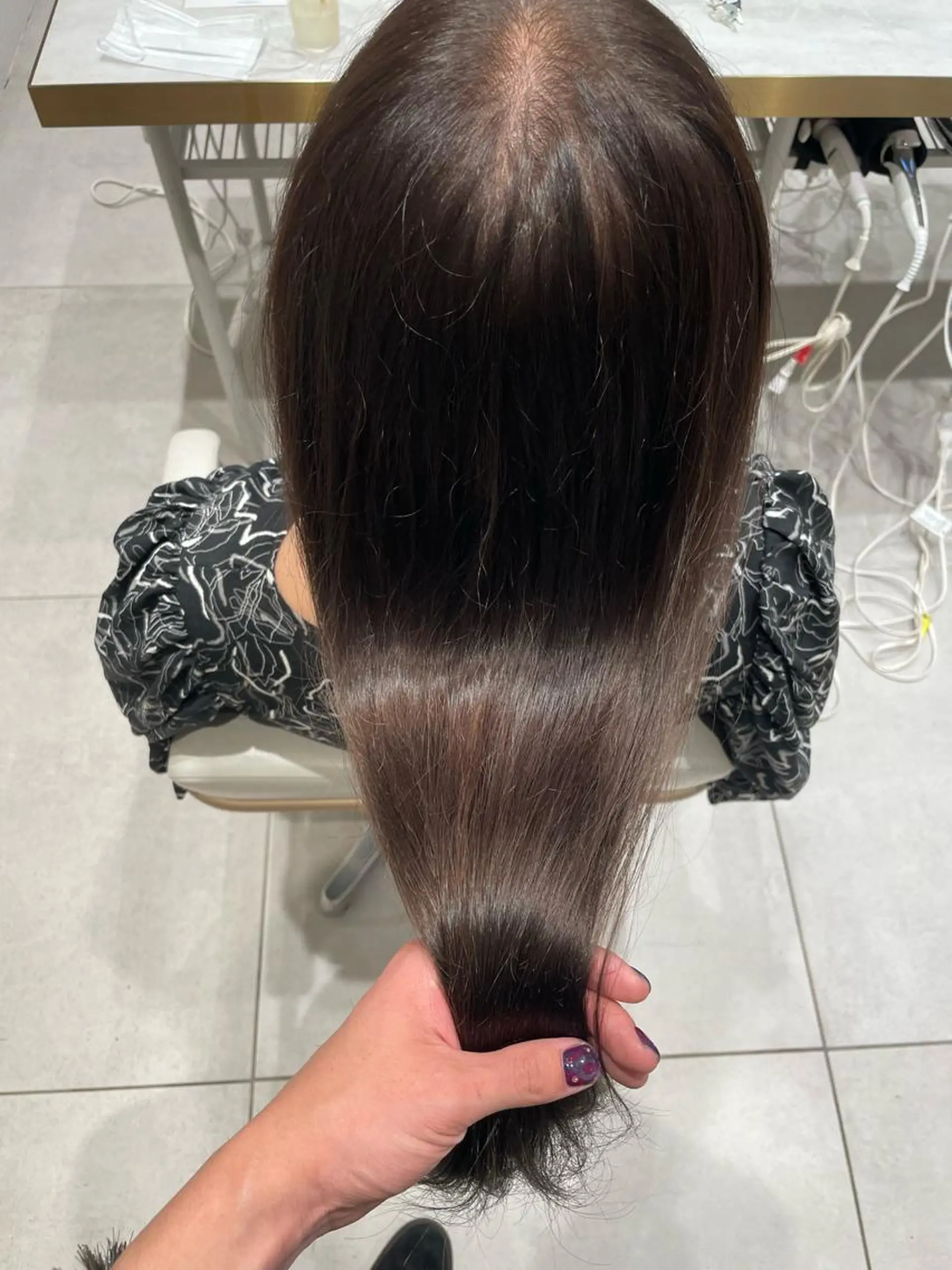 カラー レイヤー/顔周り /透明感/TAKUのヘアスタイル