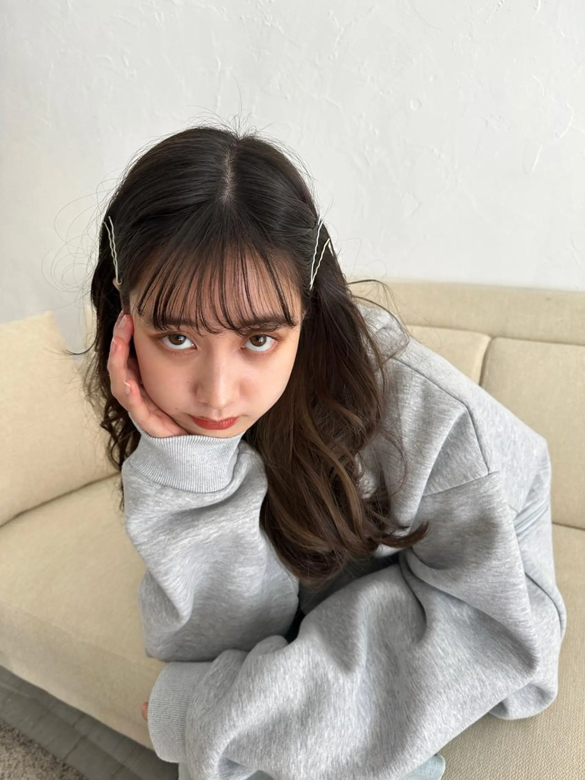 ロング カット freera🤍 yumenaのヘアスタイル