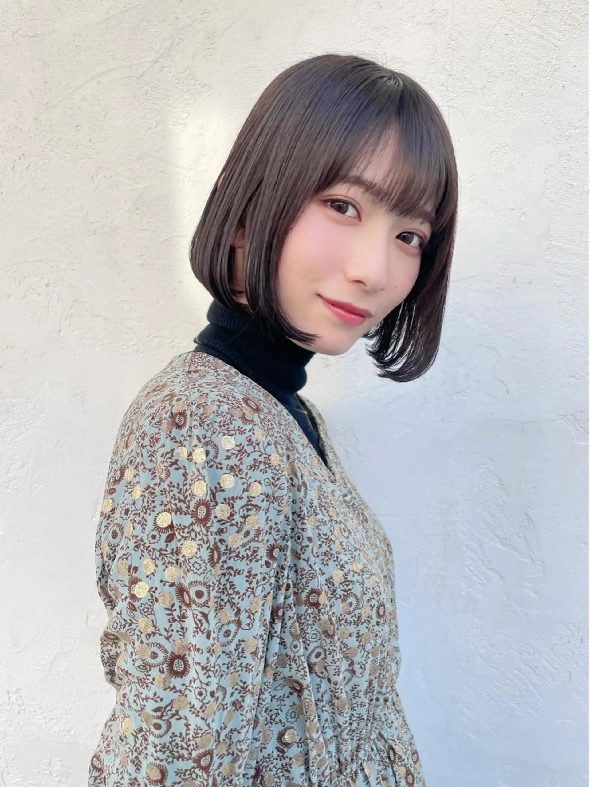 ショート カラー 顔周りカット 【オノザワリョウ】のヘアスタイル