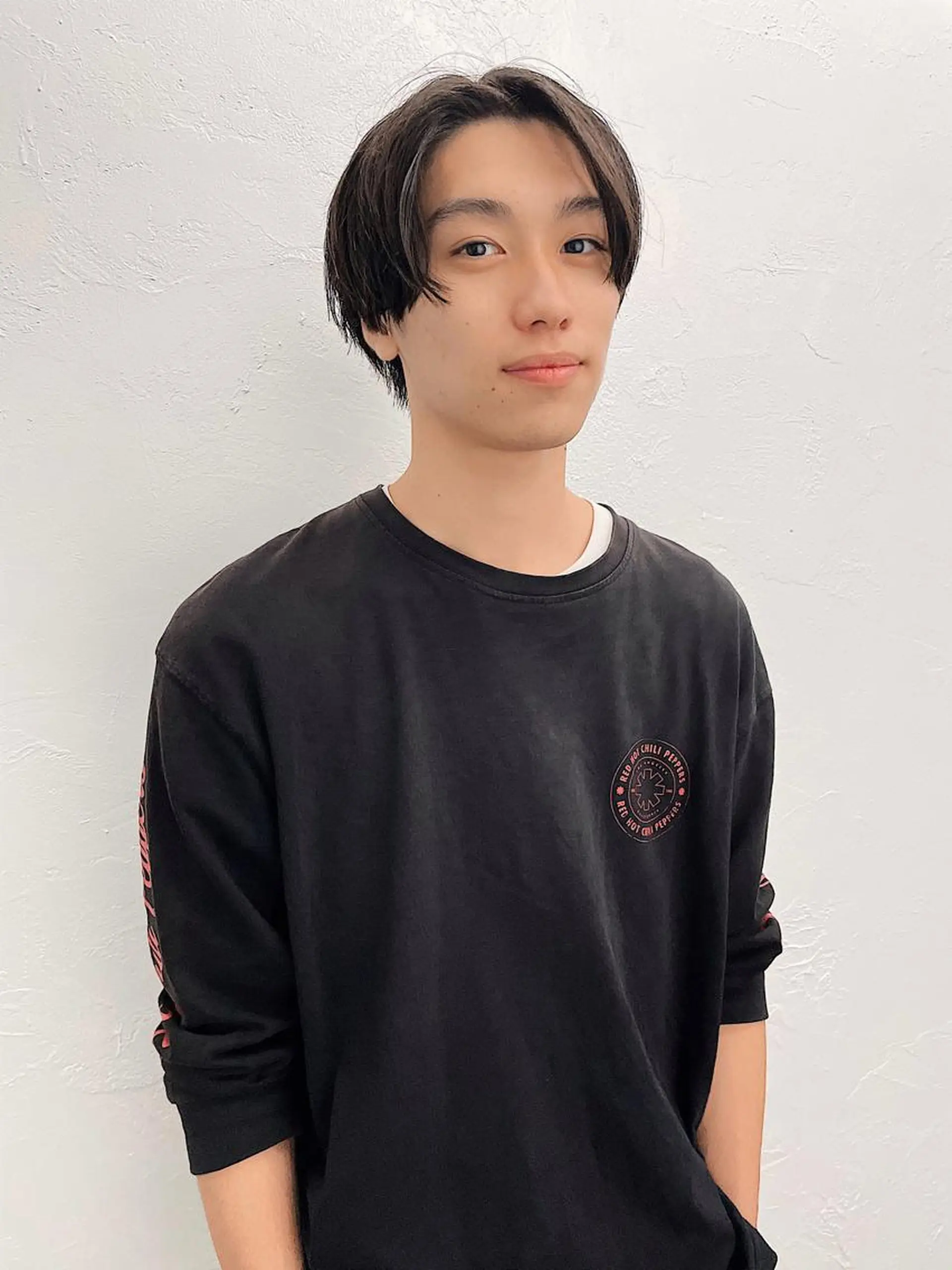 メンズ センターパート カット 渋谷メンズカット/ 工藤靖也のヘアスタイル