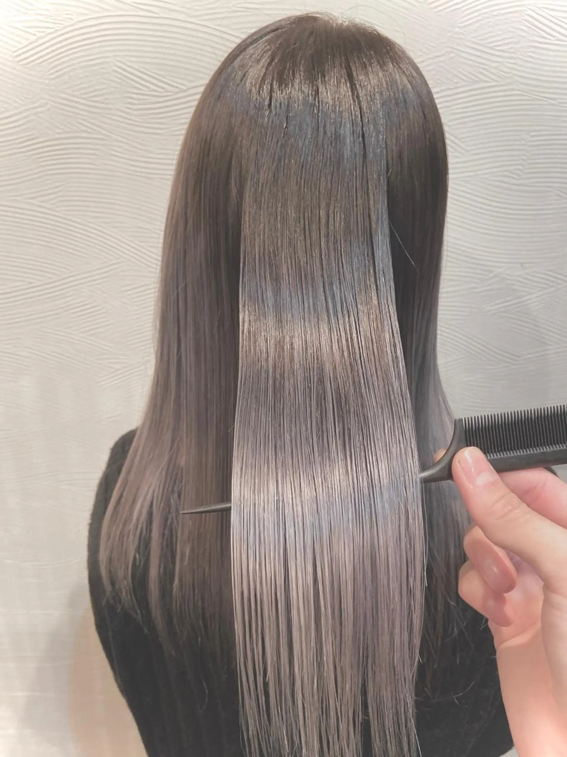 セミロング カラー 🦉静かに過ごしたい 方、個室席🦉タナカのヘアスタイル