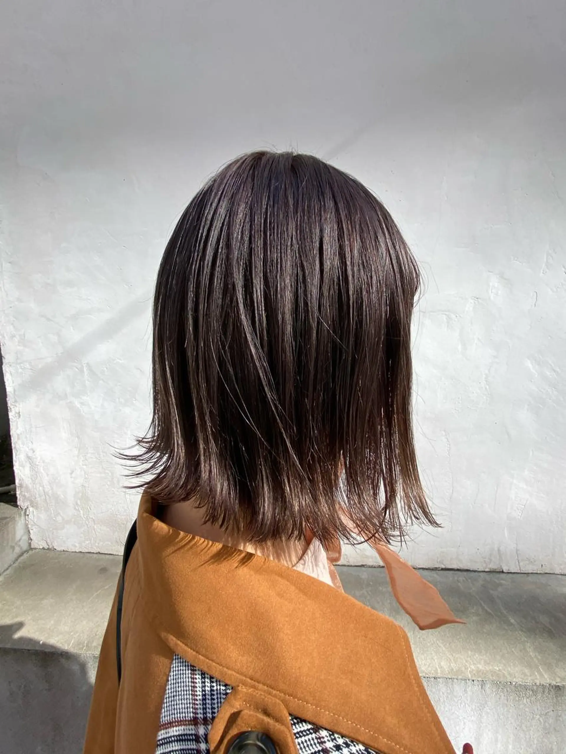 ミディアム カラー 🟩くすみカラー/ボ ブ/ショート/大司のヘアスタイル