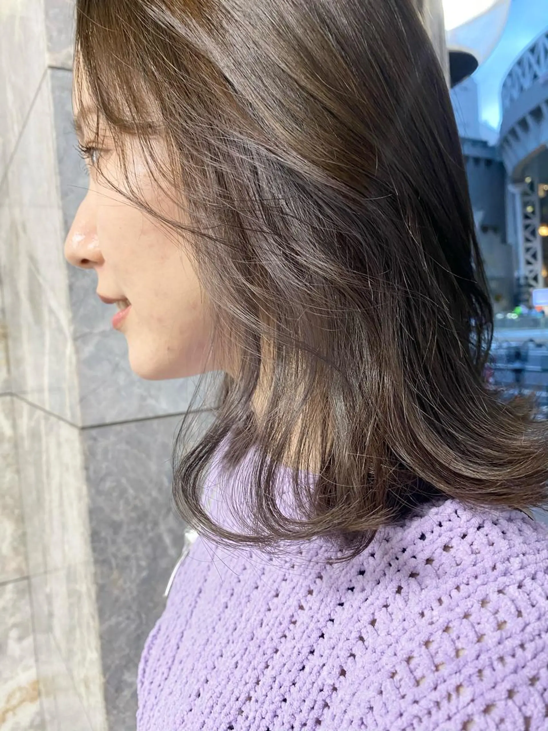 セミロング SALOWIN梅田茶屋町Suite店所属・韓国美容室出身 🌹Sana/梅田のヘアスタイル