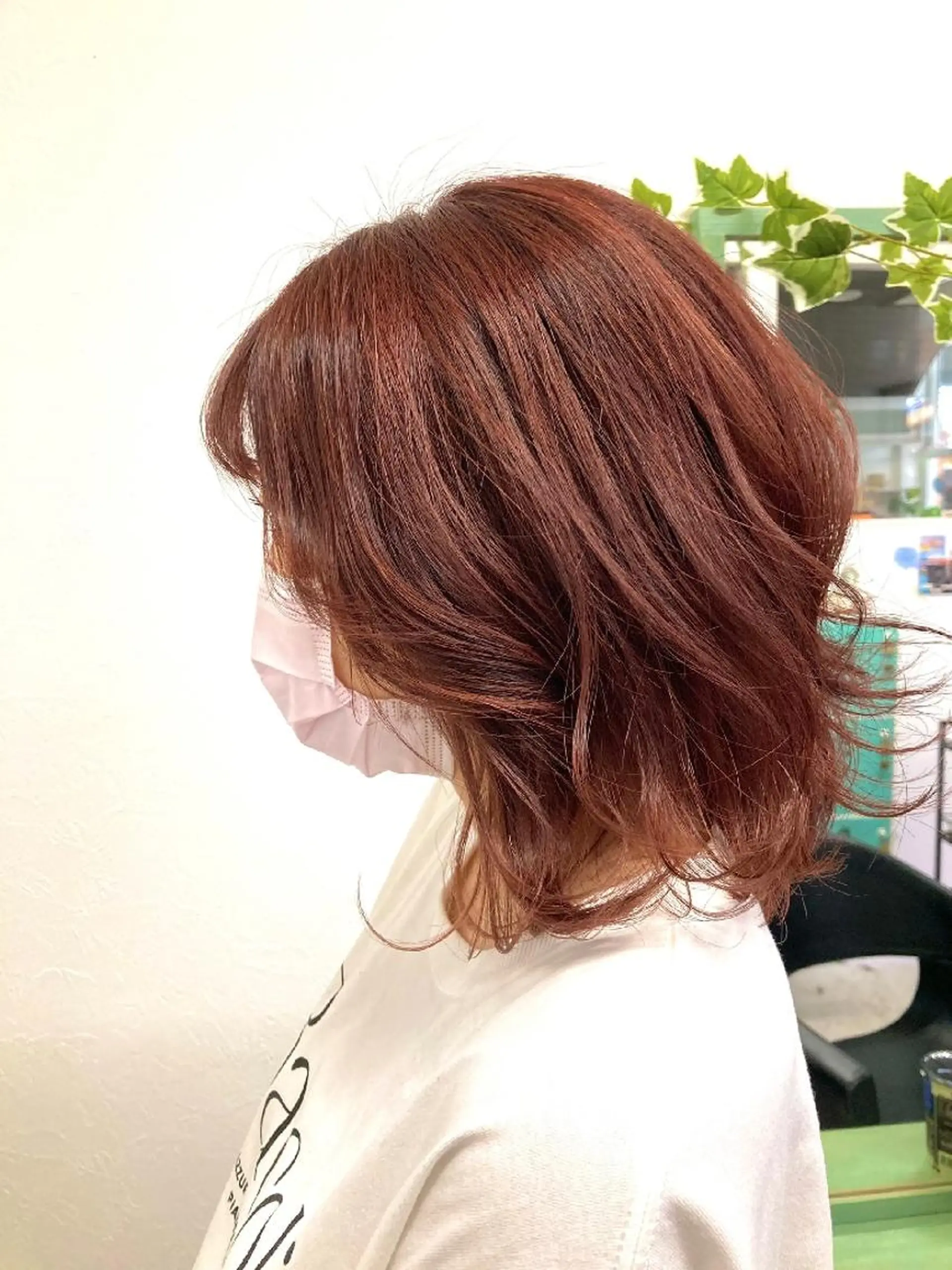 ミディアム カラー パーマ ヘアアレンジ ブリーチ ブリーチなしカラー ヘアカラー 髪質改善✧︎カラー 💎AIM【アイム】のヘアスタイル