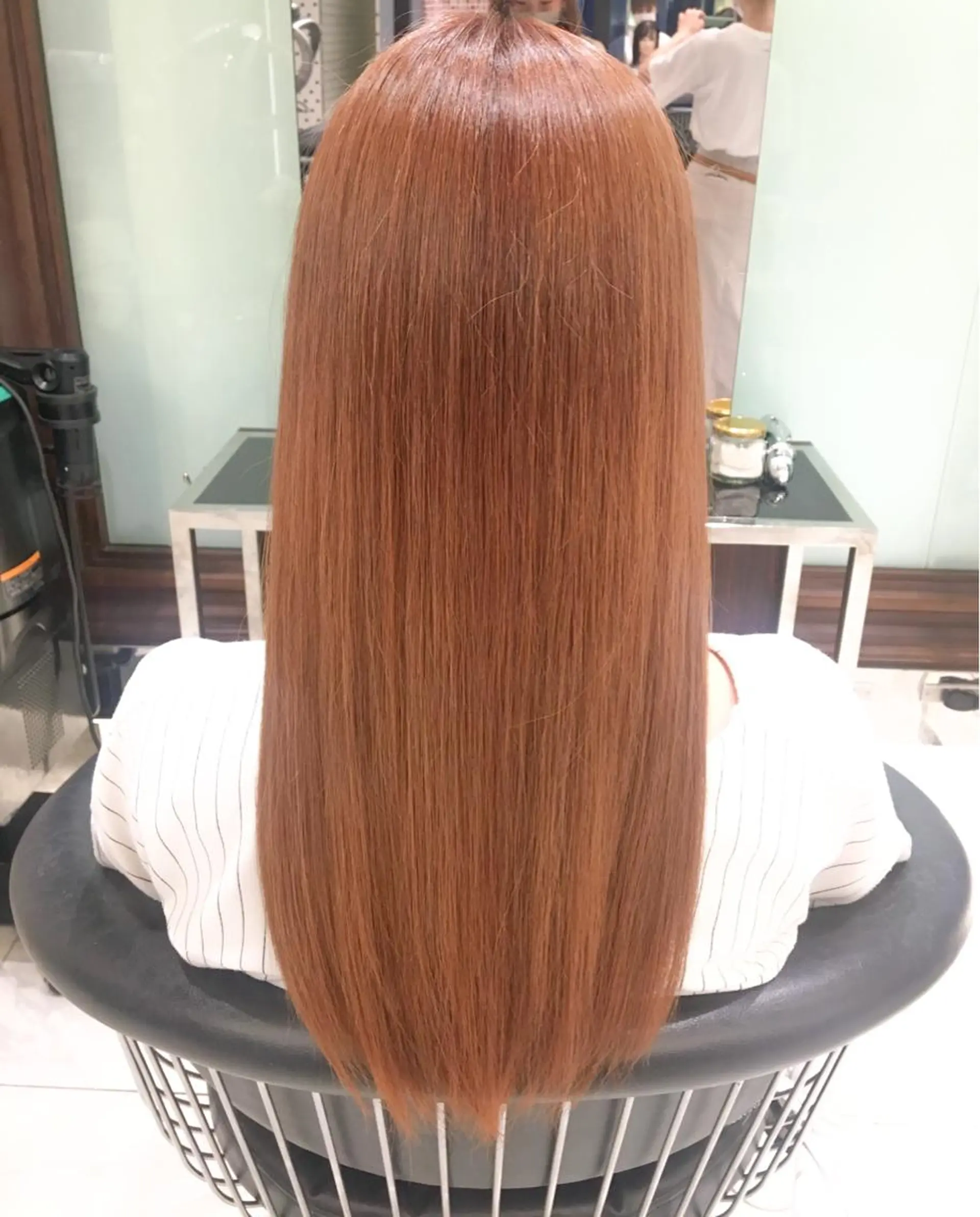 ロング 韓国風パーマ/ヘア セット/店長みづきのヘアスタイル