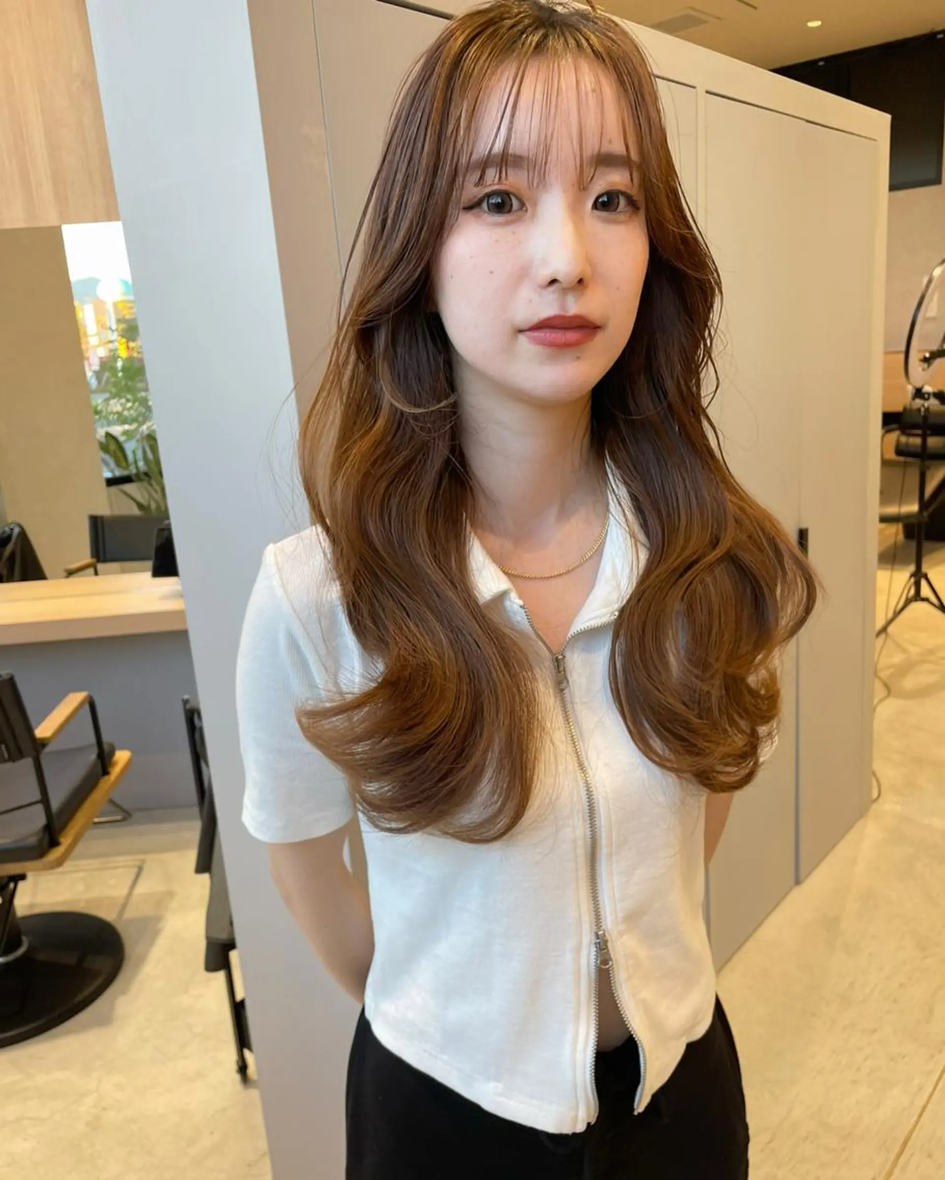 カラー 畑 雄貴のヘアスタイル