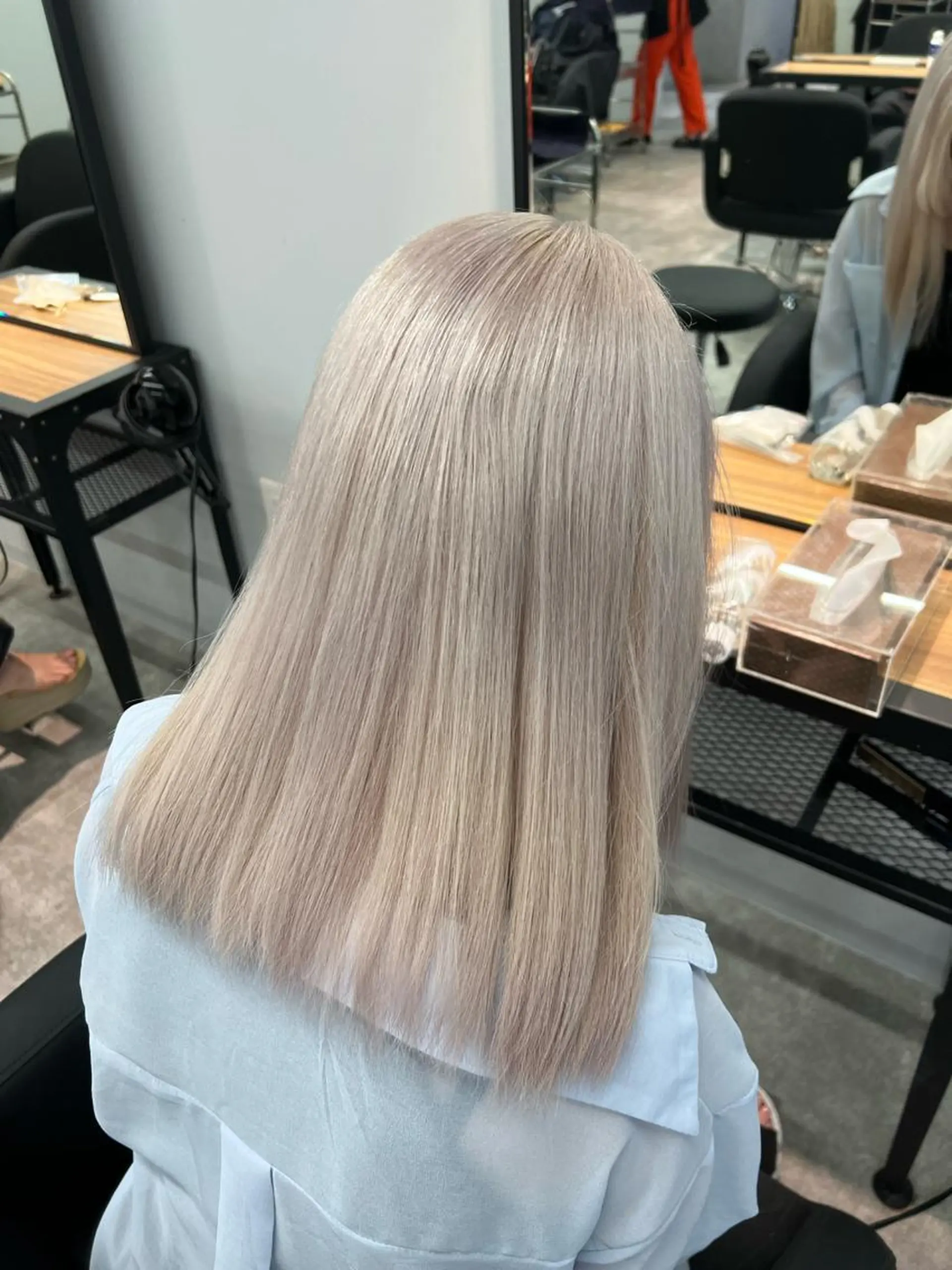 ミディアム esu 天満のヘアスタイル