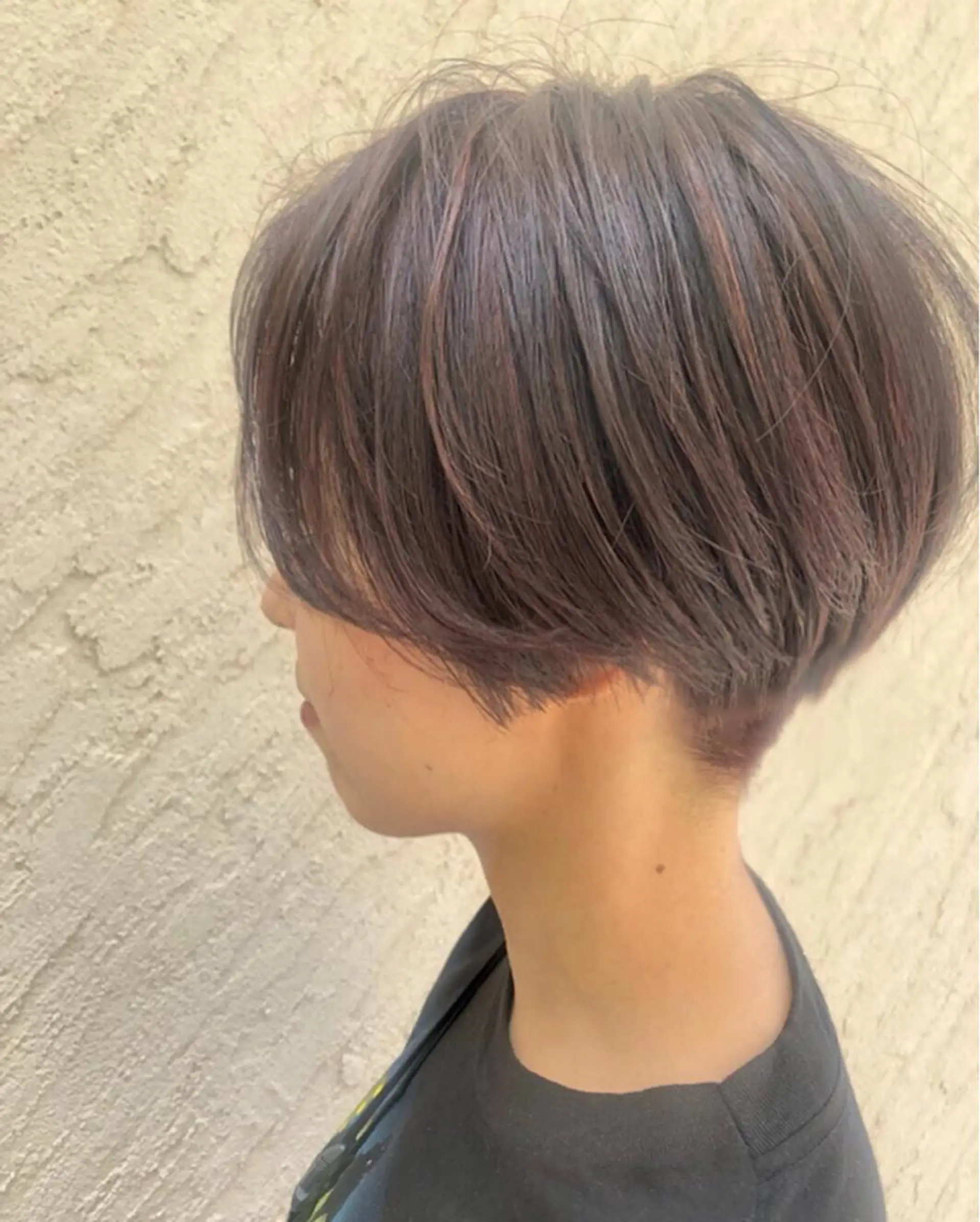 ショート ハンサムショート ショートヘア 艶髪カラー✨ デジタルパーマ✨植松のヘアスタイル