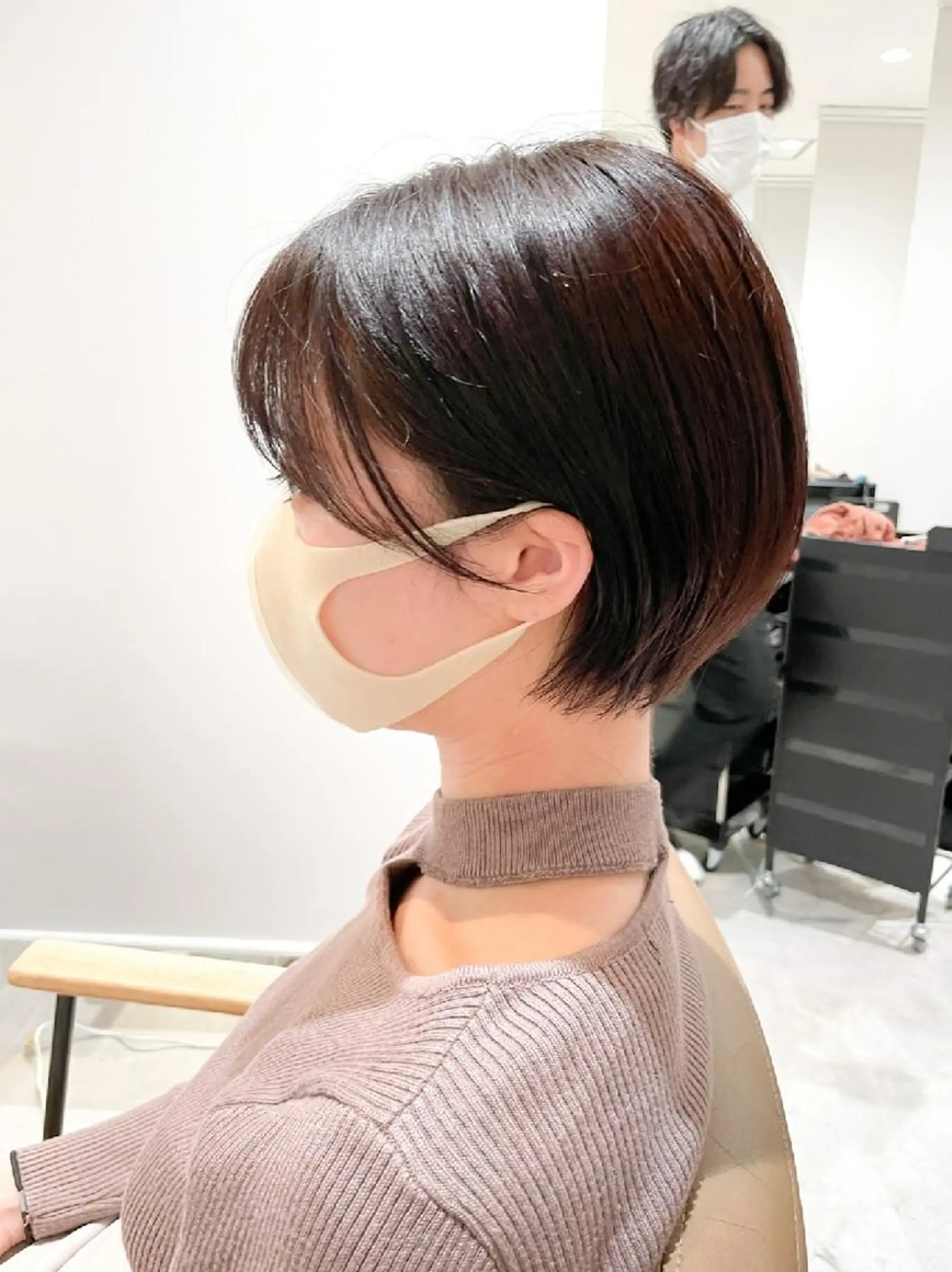 ショート ボブ ショートヘア TLUUS所属・髪質改善:クロスパー マ特化型⭐中西雄大✂のヘアスタイル