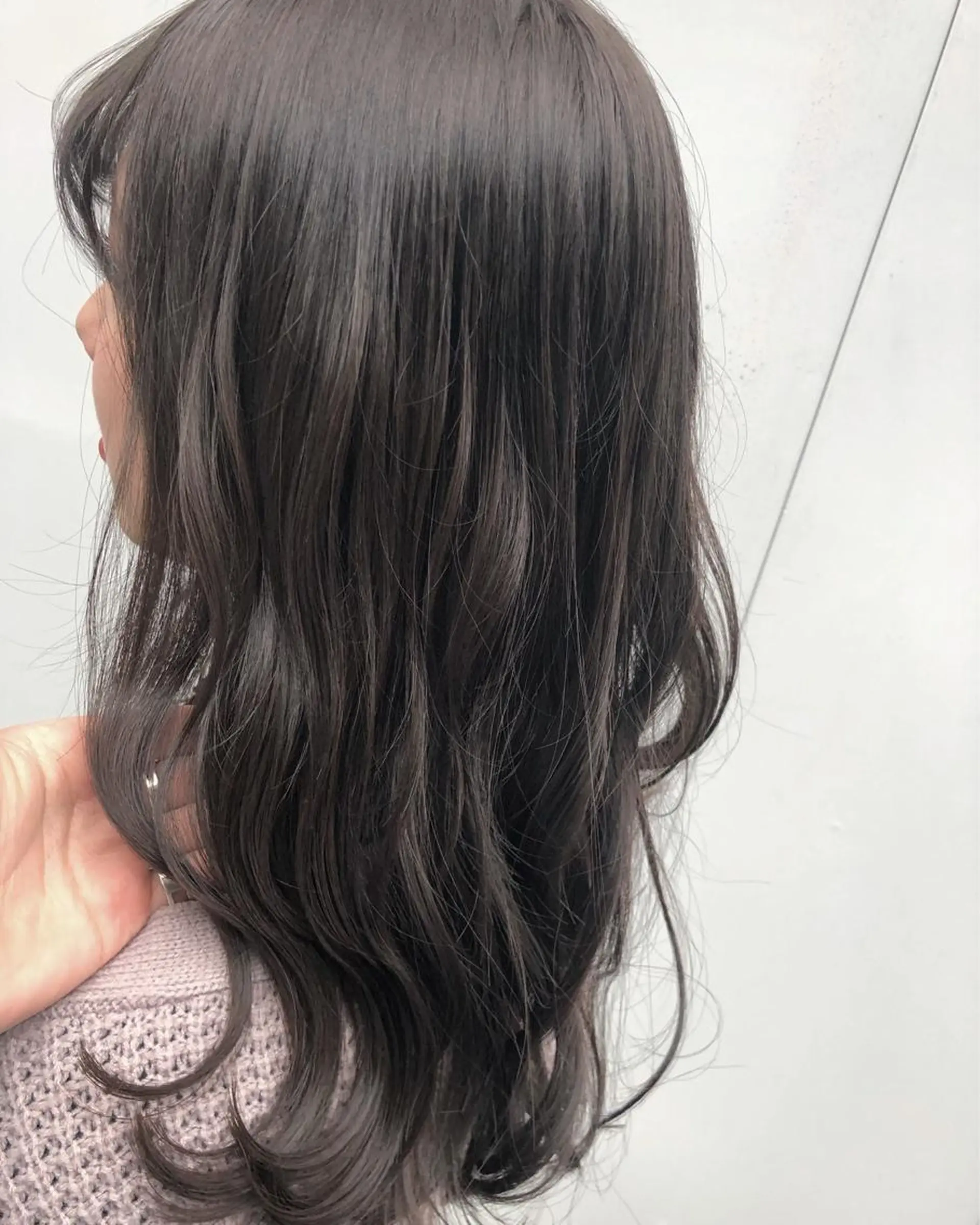 ロング 髪質改善、縮毛矯正 酸性縮毛矯正のヘアスタイル