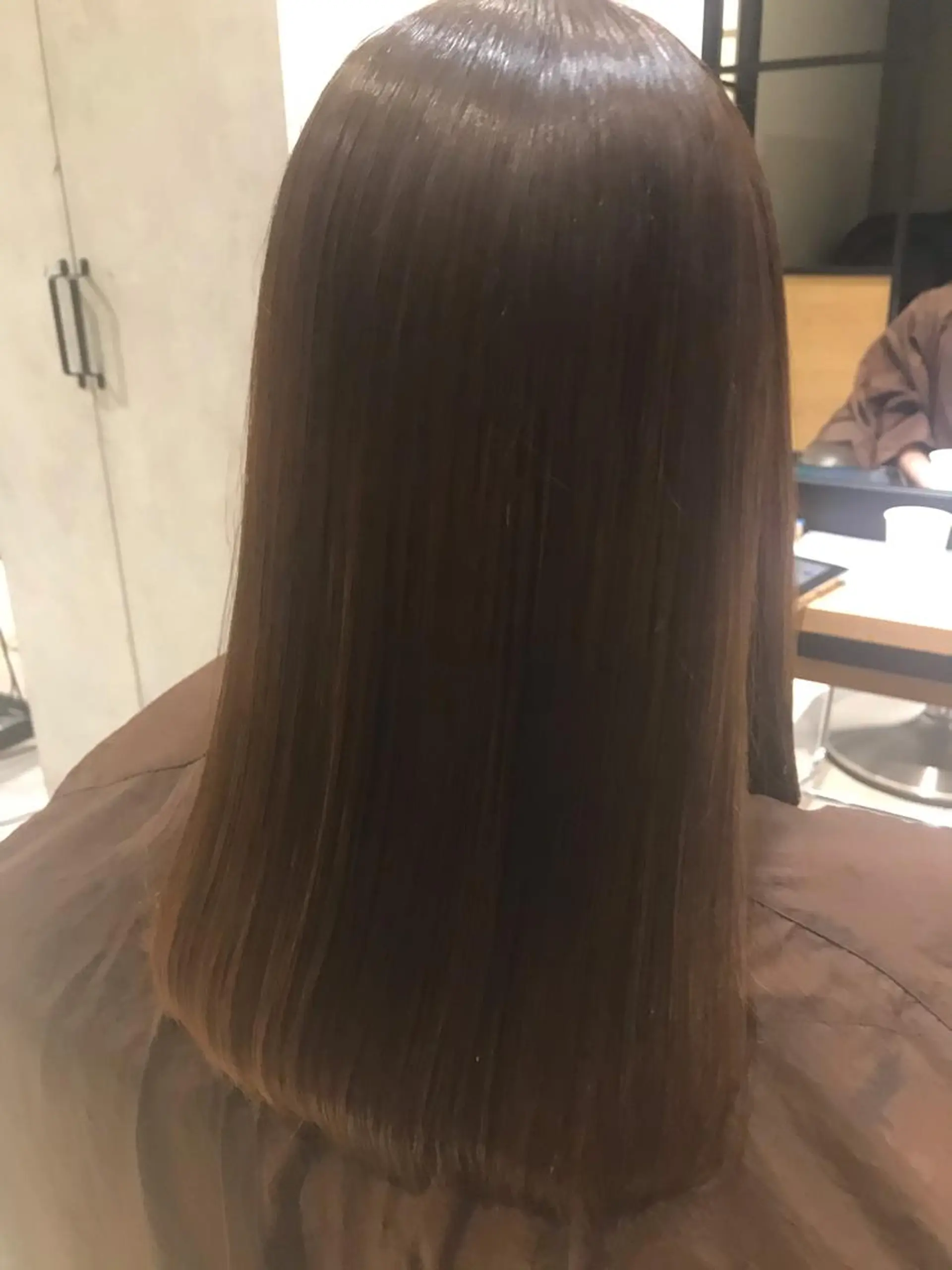 セミロング 最高峰美髪矯正No1 toshiのヘアスタイル