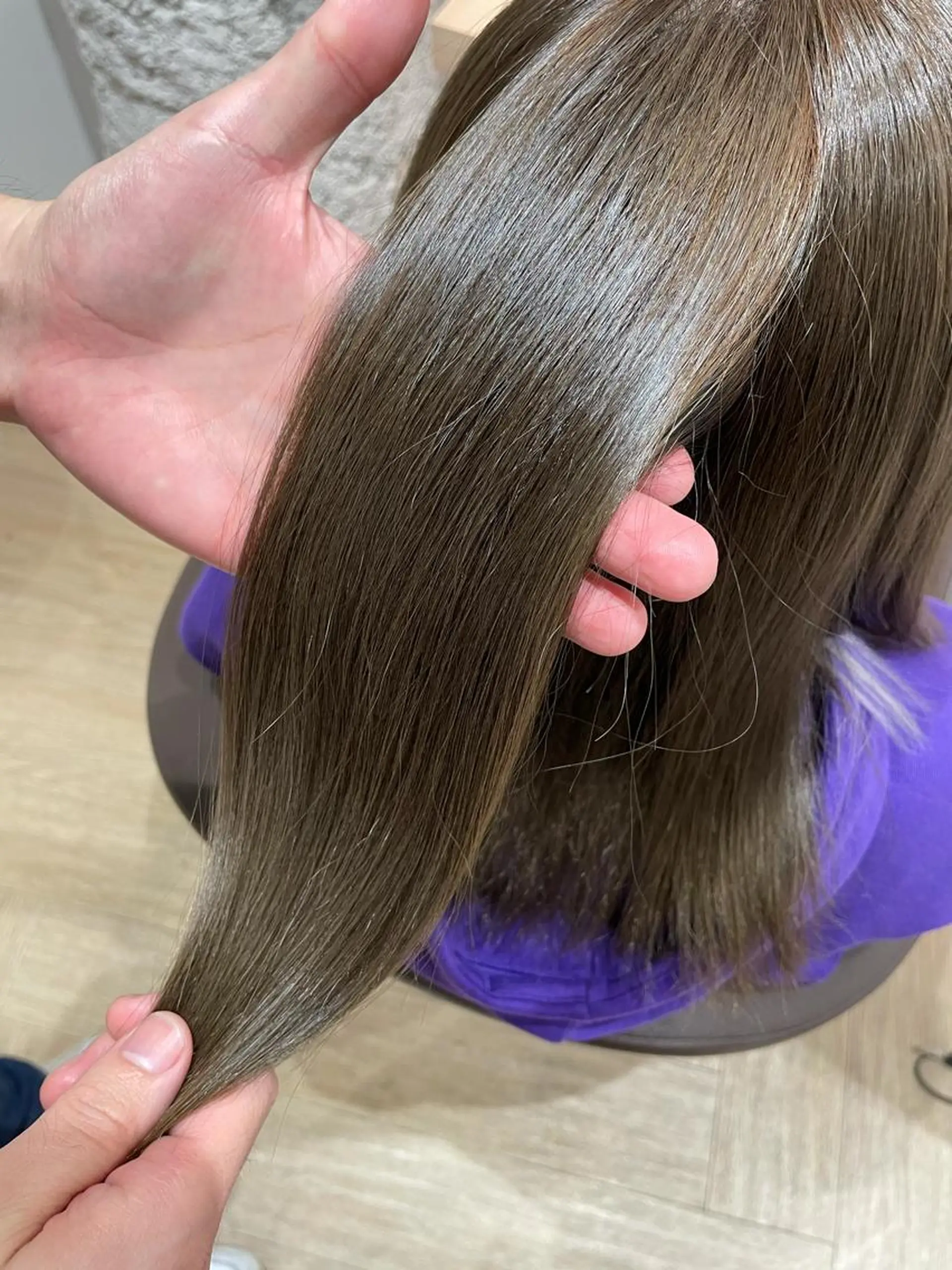 セミロング AVANCE 長尾 尚悟のヘアスタイル