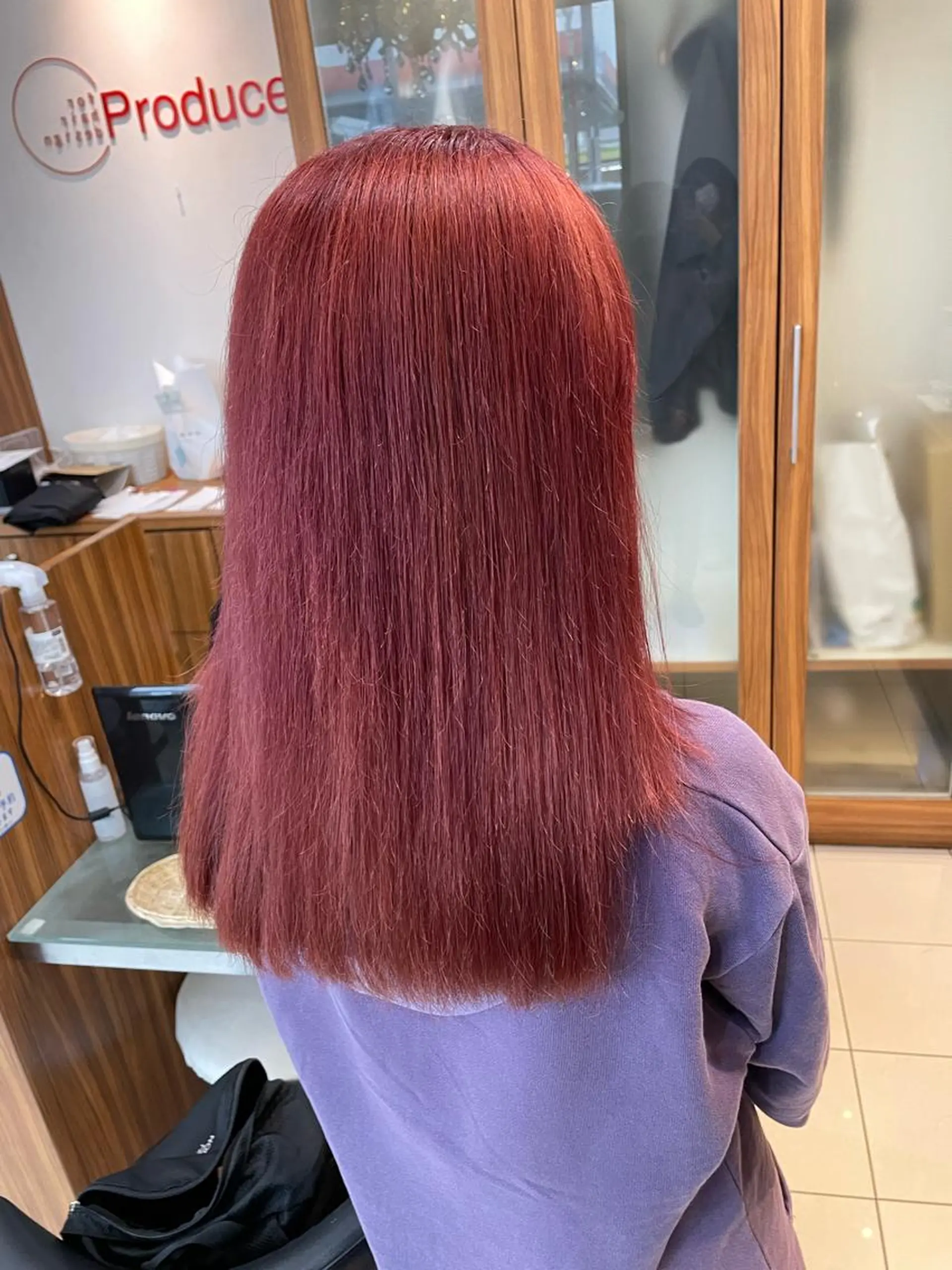 セミロング カラー ☪︎⋆ hair & eye yuka˚✩のマツエク・マツパデザイン