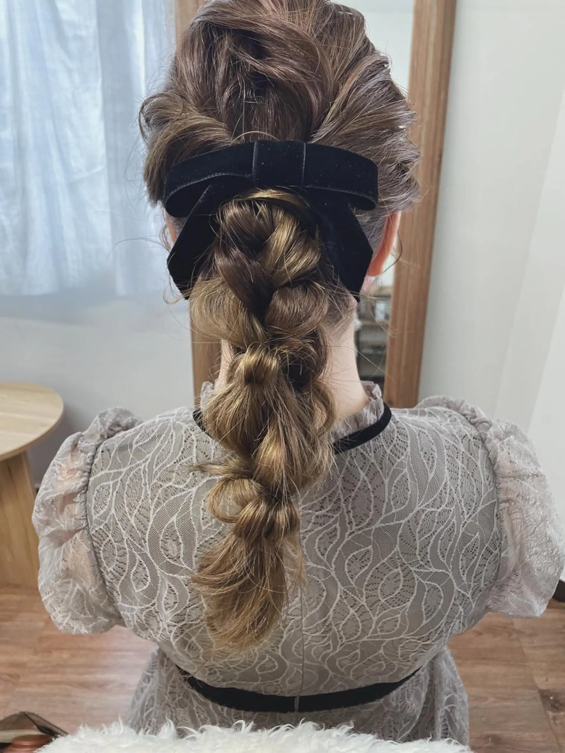 ヘアアレンジ ヘアセット 久井 由香のヘアスタイル