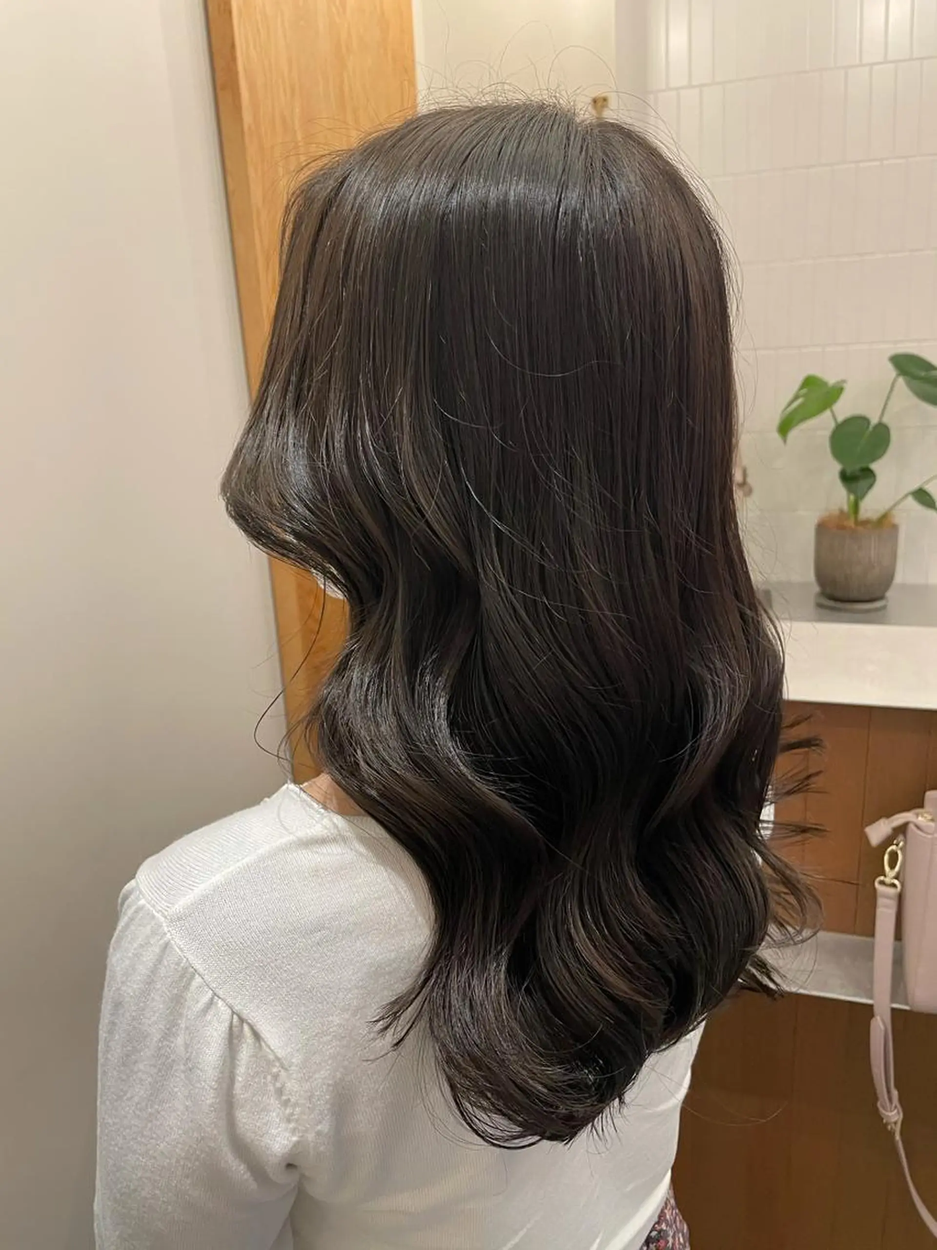 セミロング マツエク・マツパ モテ髪🎀aoi/ ヘアメ/カラー/池袋のヘアスタイル