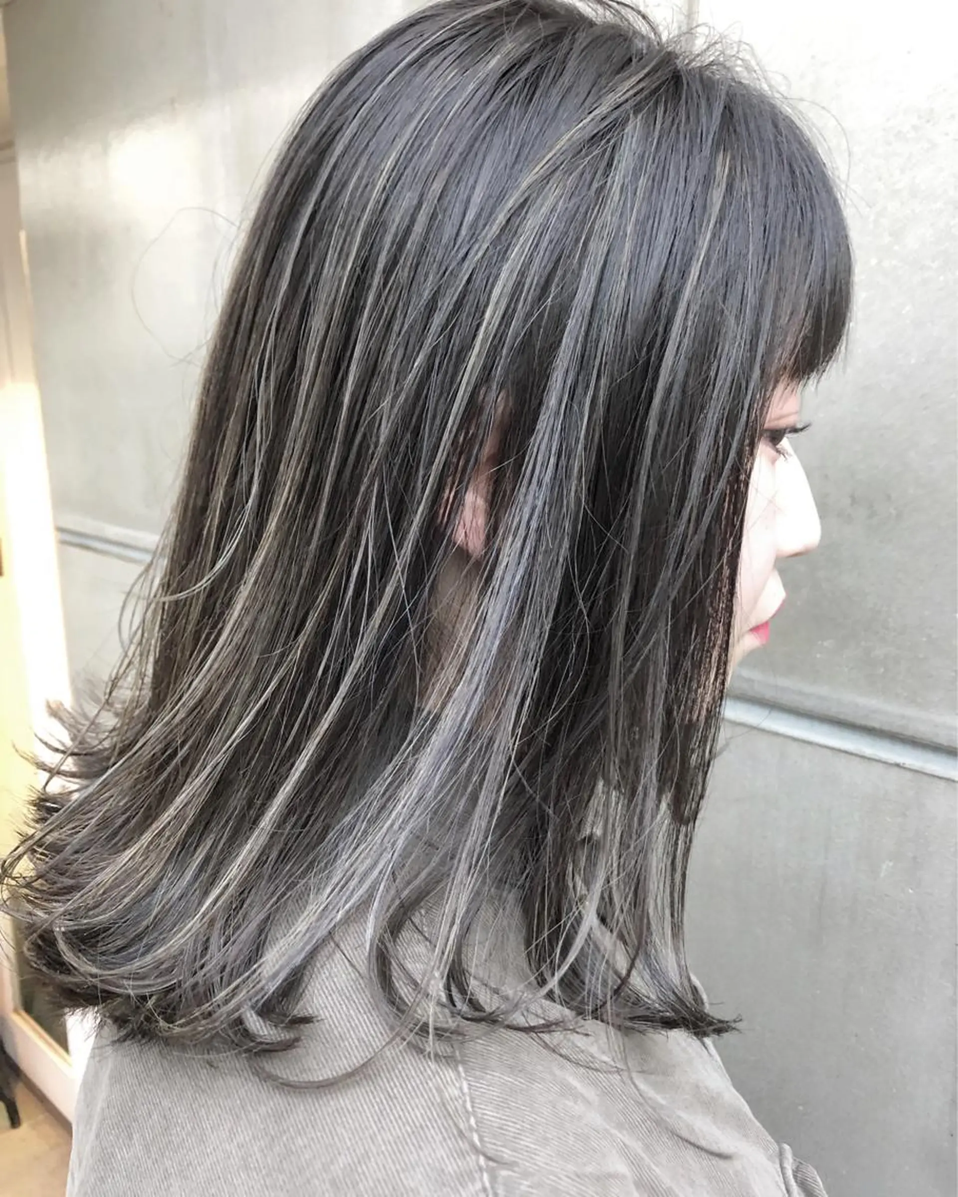 ミディアム カラー 北間 寛哉のヘアスタイル