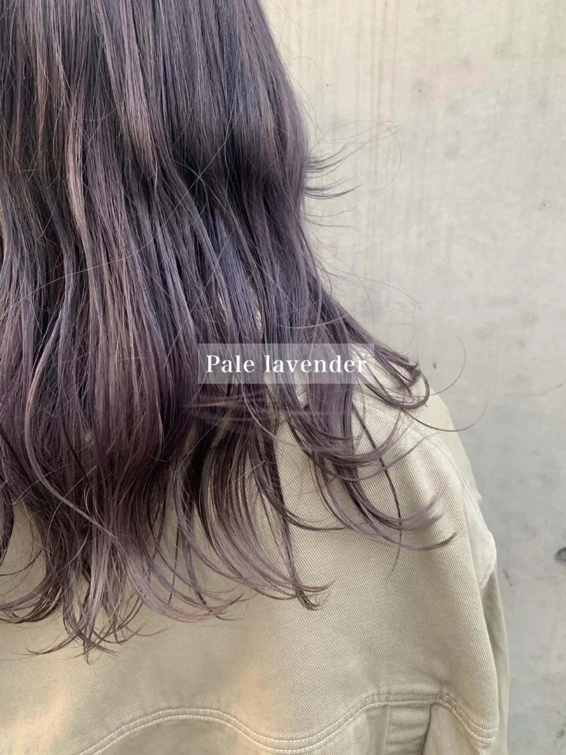 カラー ラベンダーカラー ヘアカラー 山本 晶大のヘアスタイル