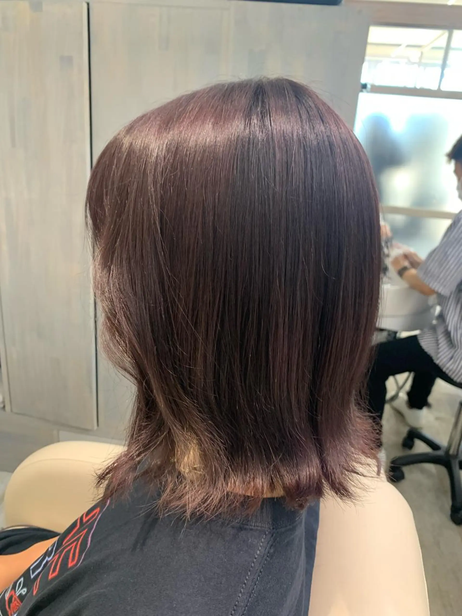 カラー 垢抜け 雰囲気アップ ふにゅう ののかのヘアスタイル