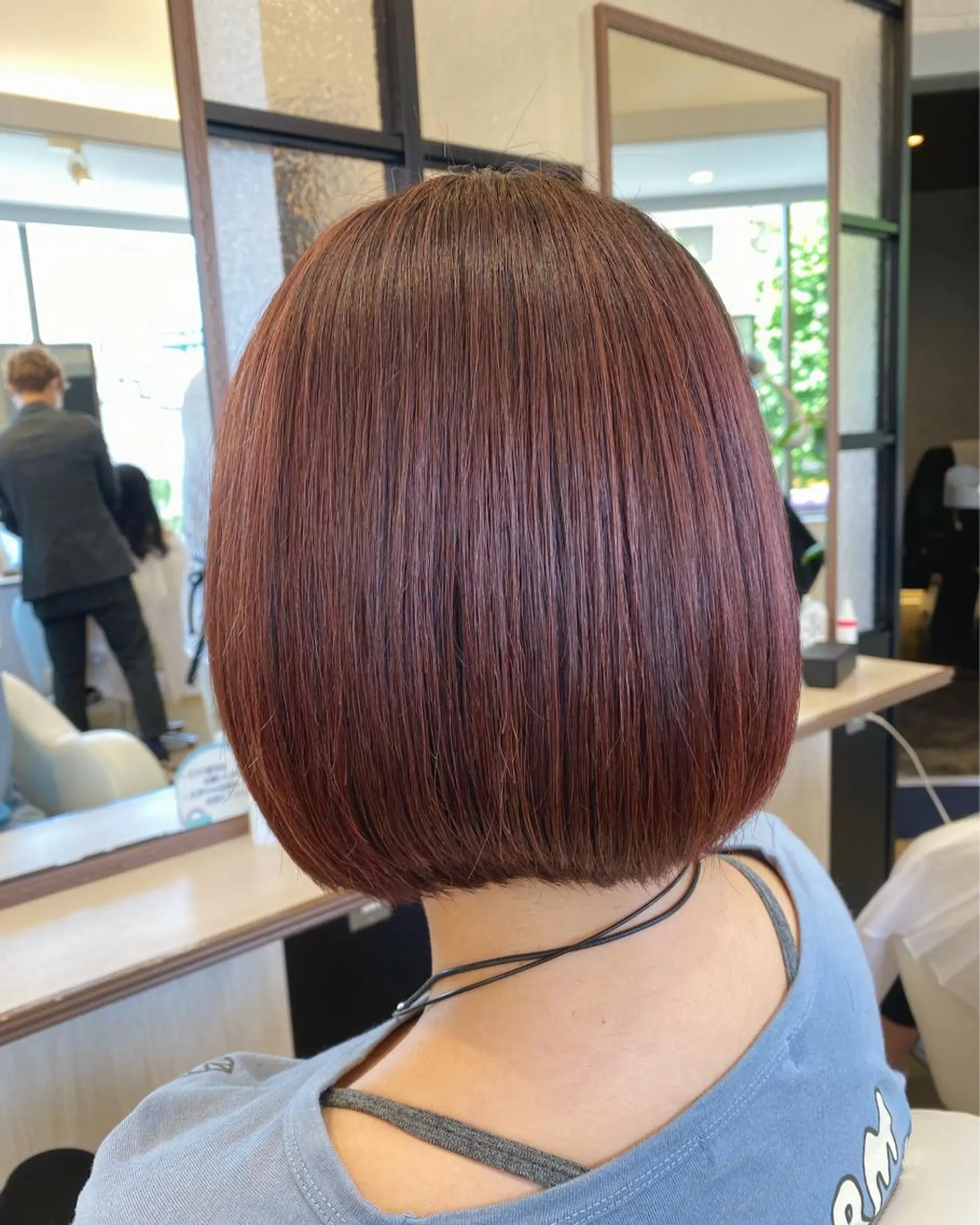 ショート カラー カット ヘアカラー トリートメント 艶感🫧透明感カラー YUKARIのヘアスタイル