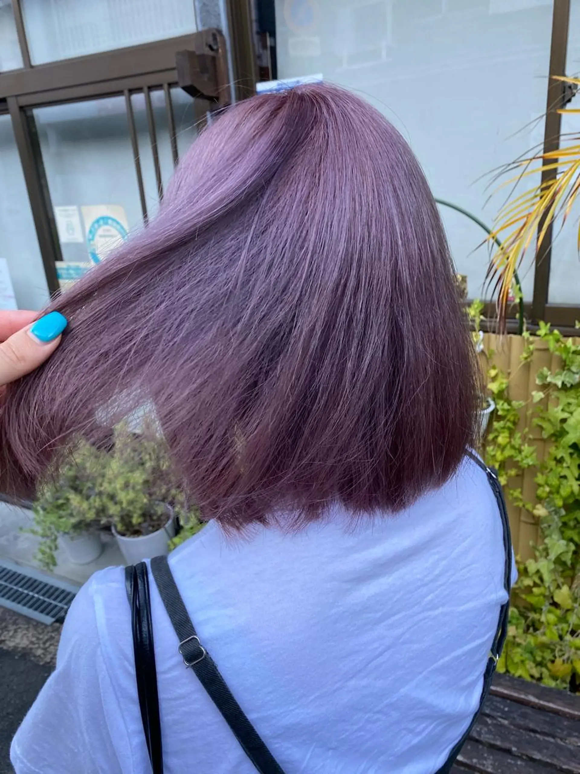 ミディアム 大久保 愛のヘアスタイル