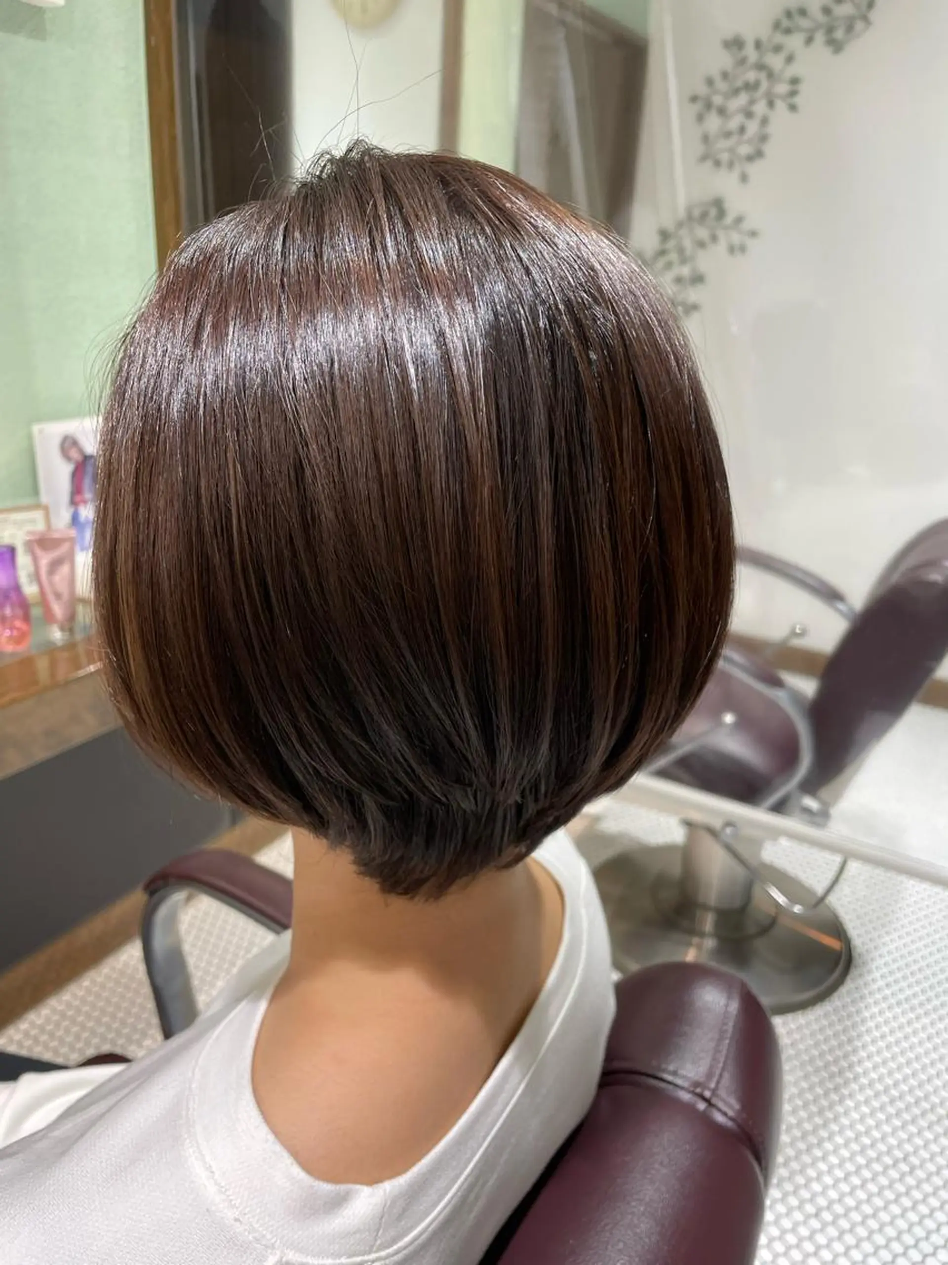 ショート ショートヘア 栞南🌼/艶カラー/ 髪質改善/ナチュラルのヘアスタイル