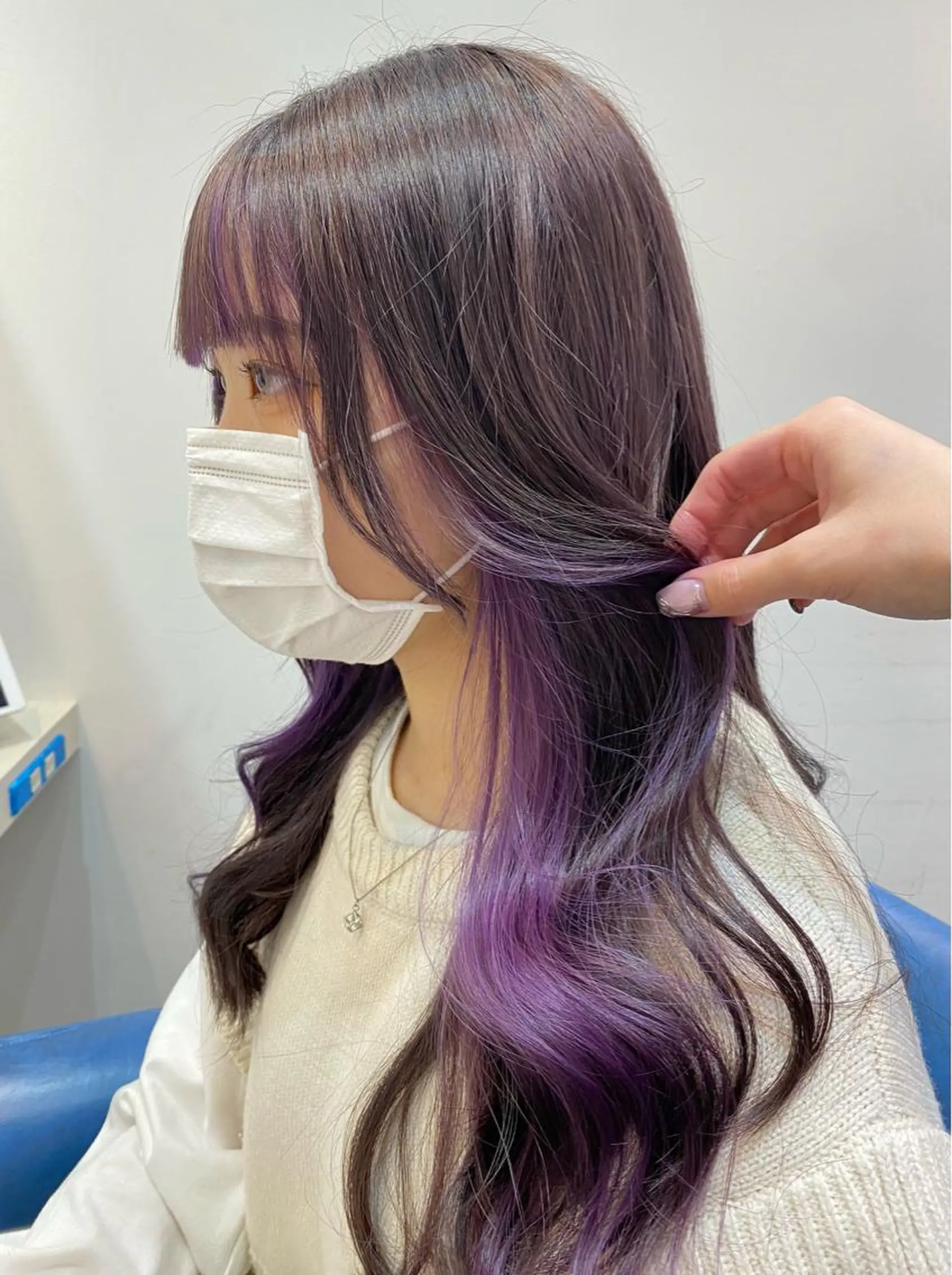 ロング カラー uros.所属・メンズパーマ/ エクステ🌞セナのヘアスタイル