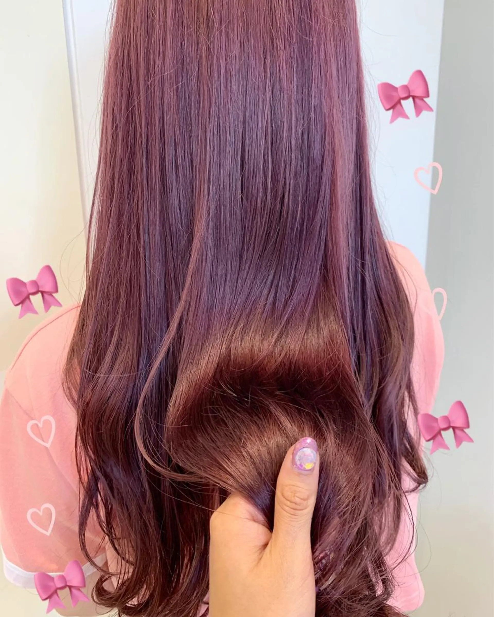 セミロング カラー 新宿駅近♡個室 ♡関口三都季🌜のヘアスタイル